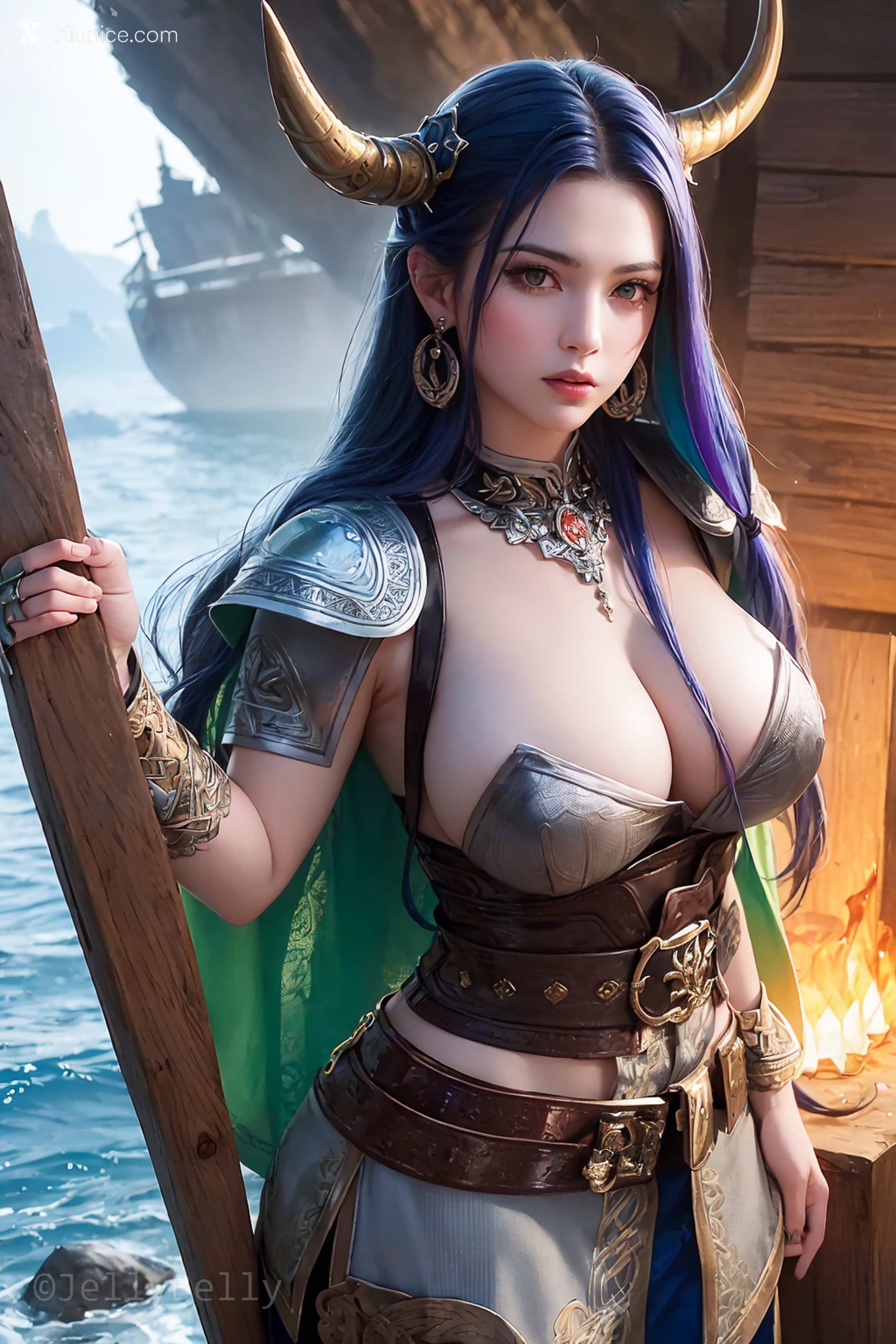 AI Girl – JellyBelly作品 – 女戰士 Part 1 第121张