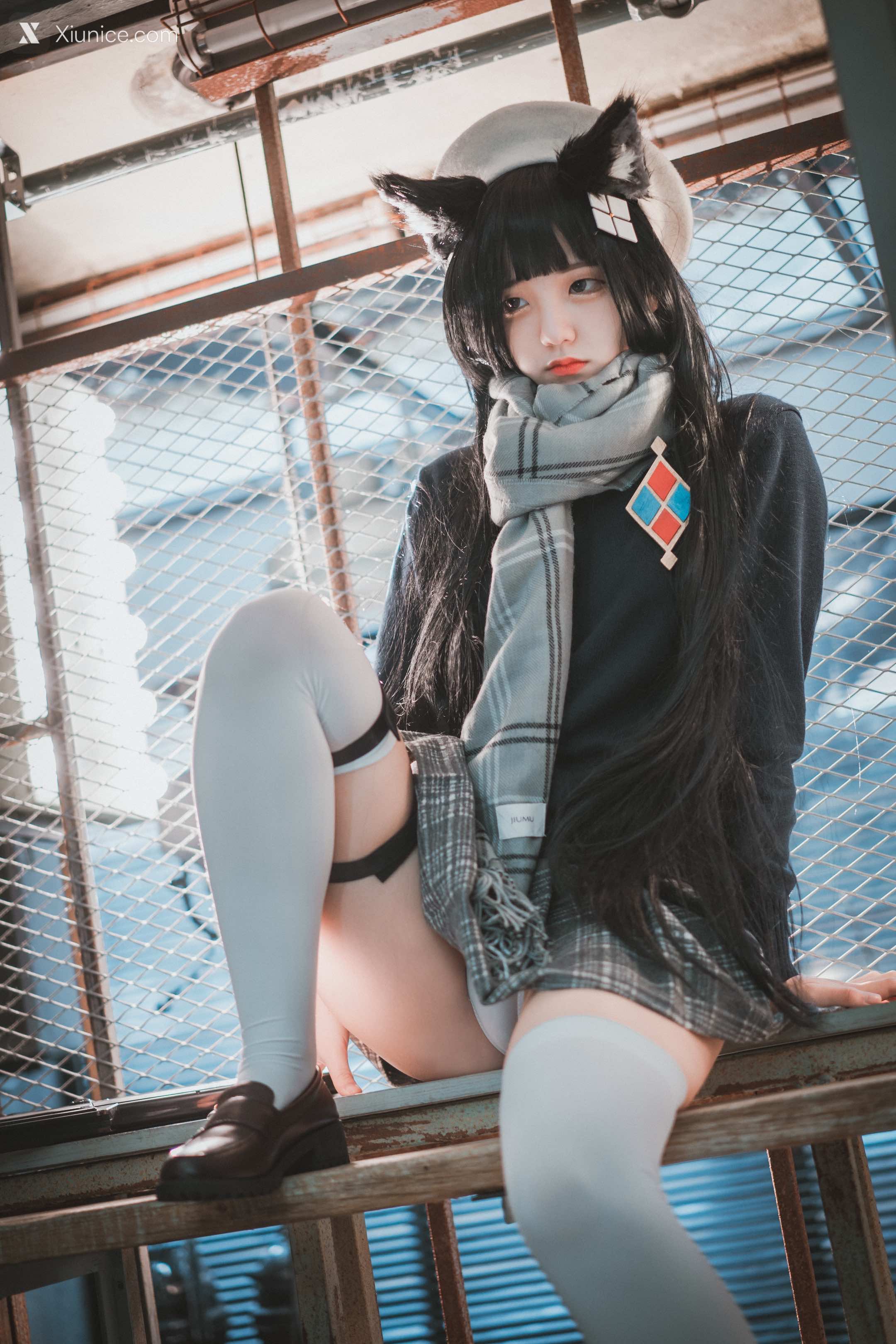 DJAWA Photo – Jeong Jenny (정제니) – “Girls’ Frontline – Type 95 (Pure White Graduation ver.)” 第7张