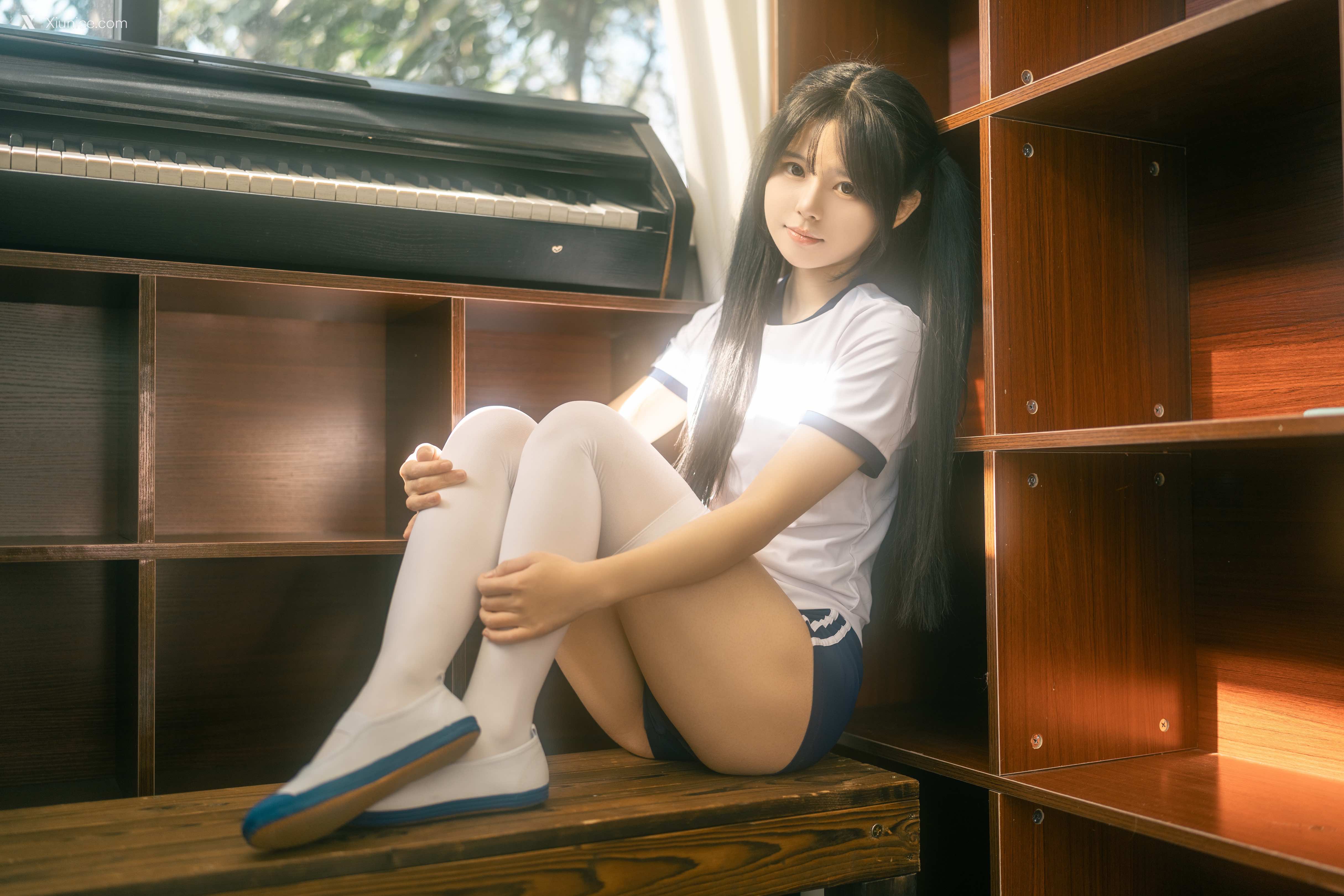 Coser@rua阮阮 – rua阮阮 – 春の更衣室-体操服 第23张