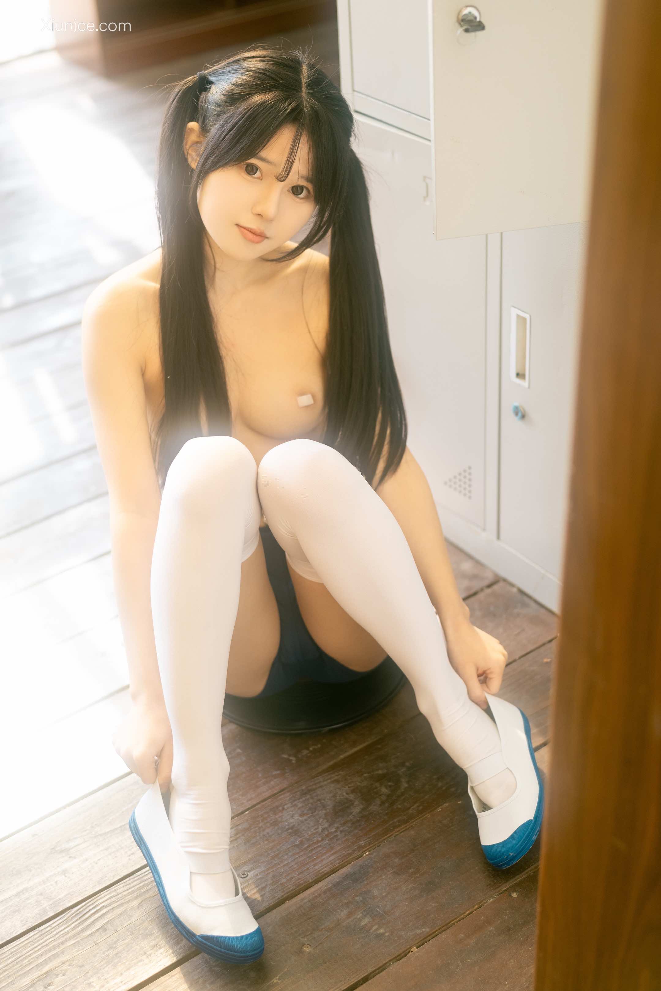 Coser@rua阮阮 – rua阮阮 – 春の更衣室-体操服 第25张