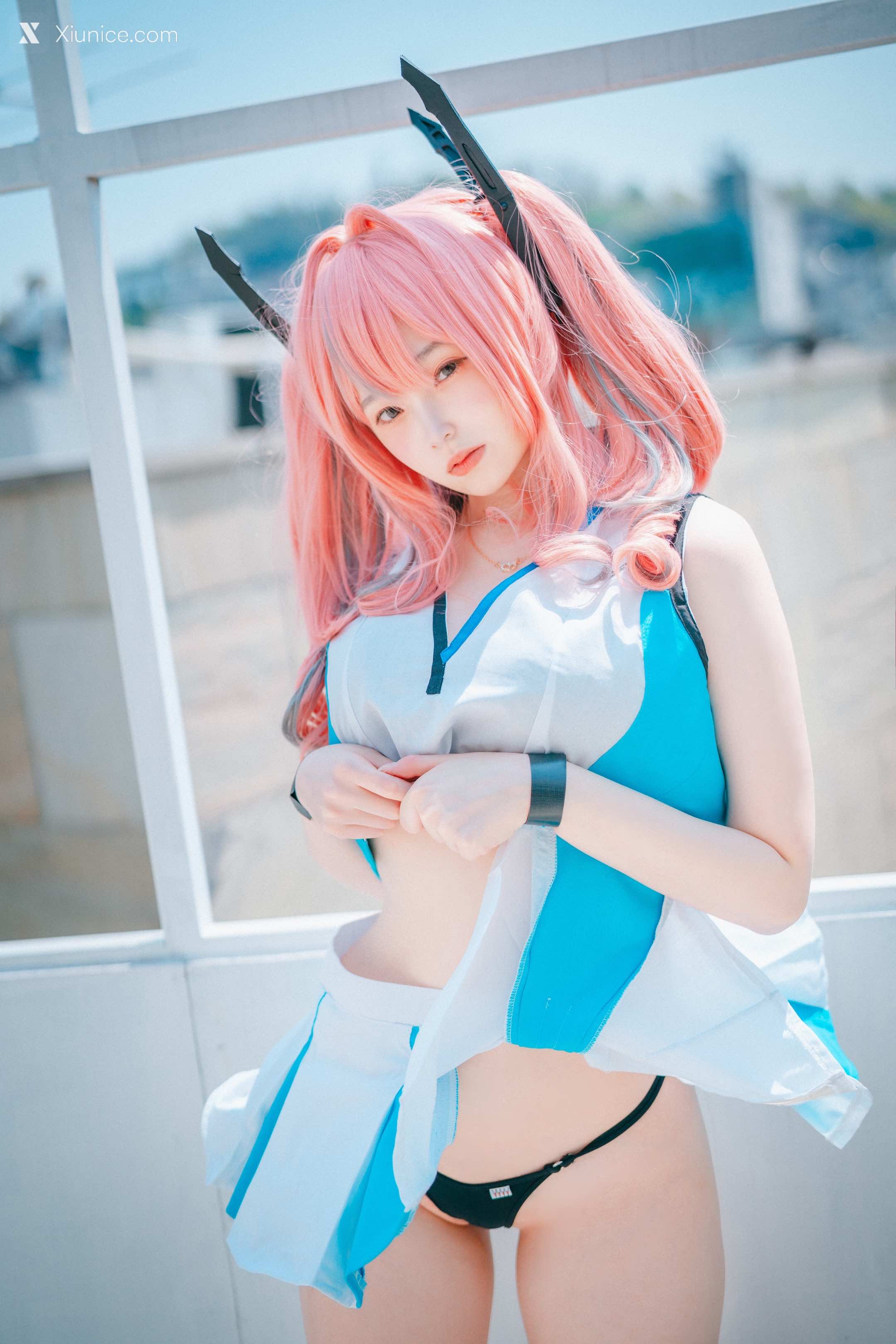 DJAWA Photo – Bambi (밤비) – USS Bremerton (Azur Lane) Scorching-Hot Training 第3张