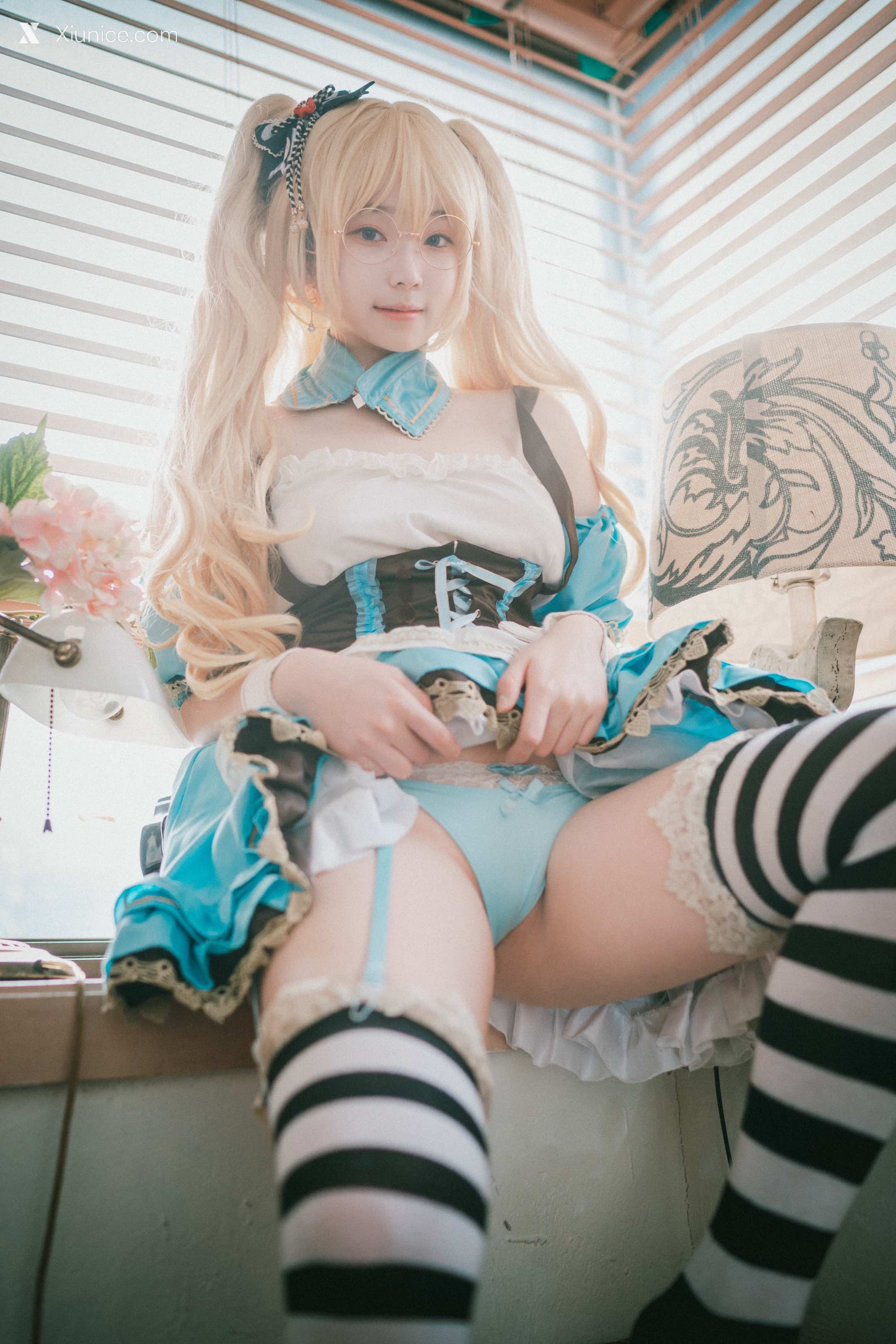 DJAWA Photo – Bambi (밤비) – Alice in Glasses 第47张