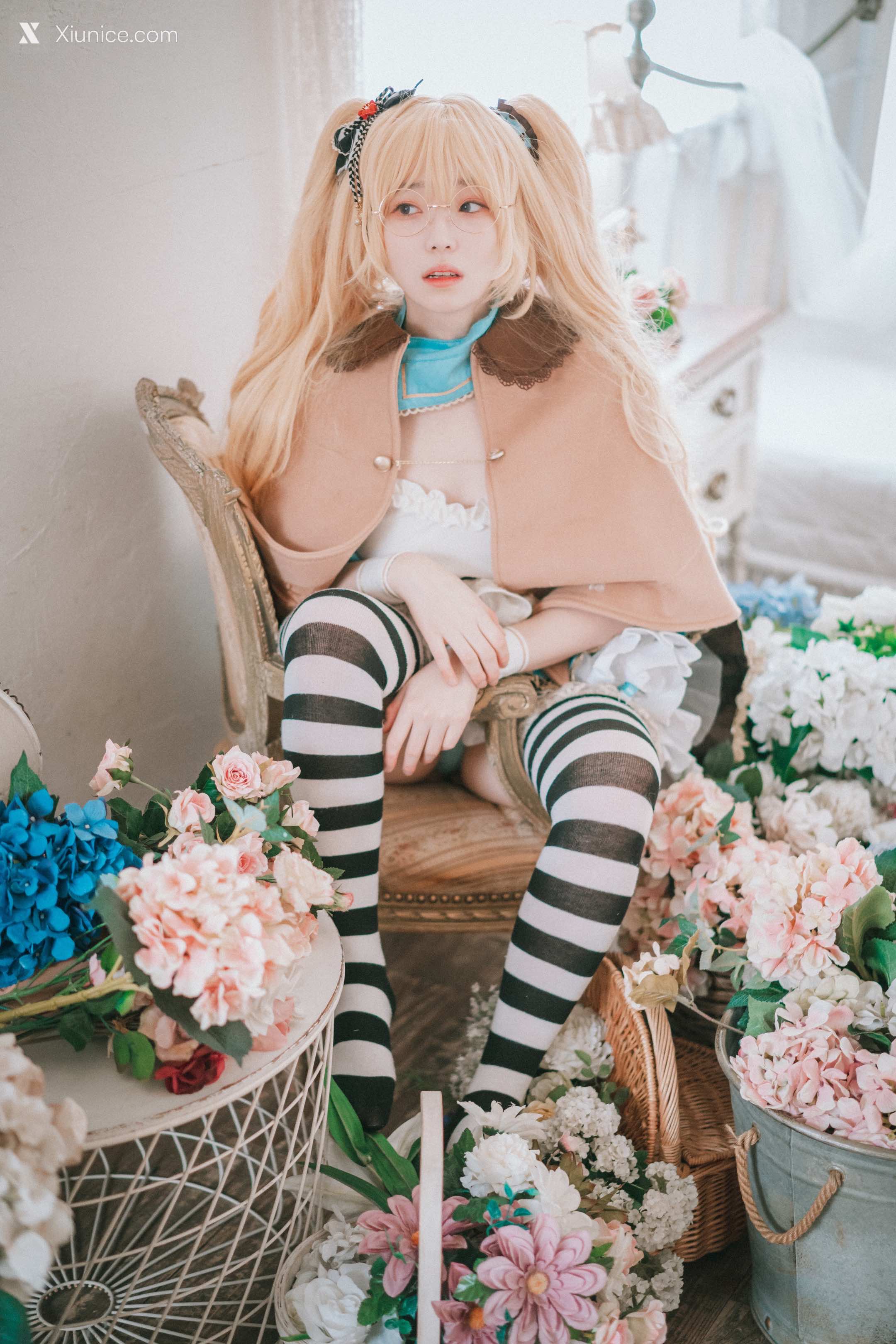 DJAWA Photo – Bambi (밤비) – Alice in Glasses 第43张