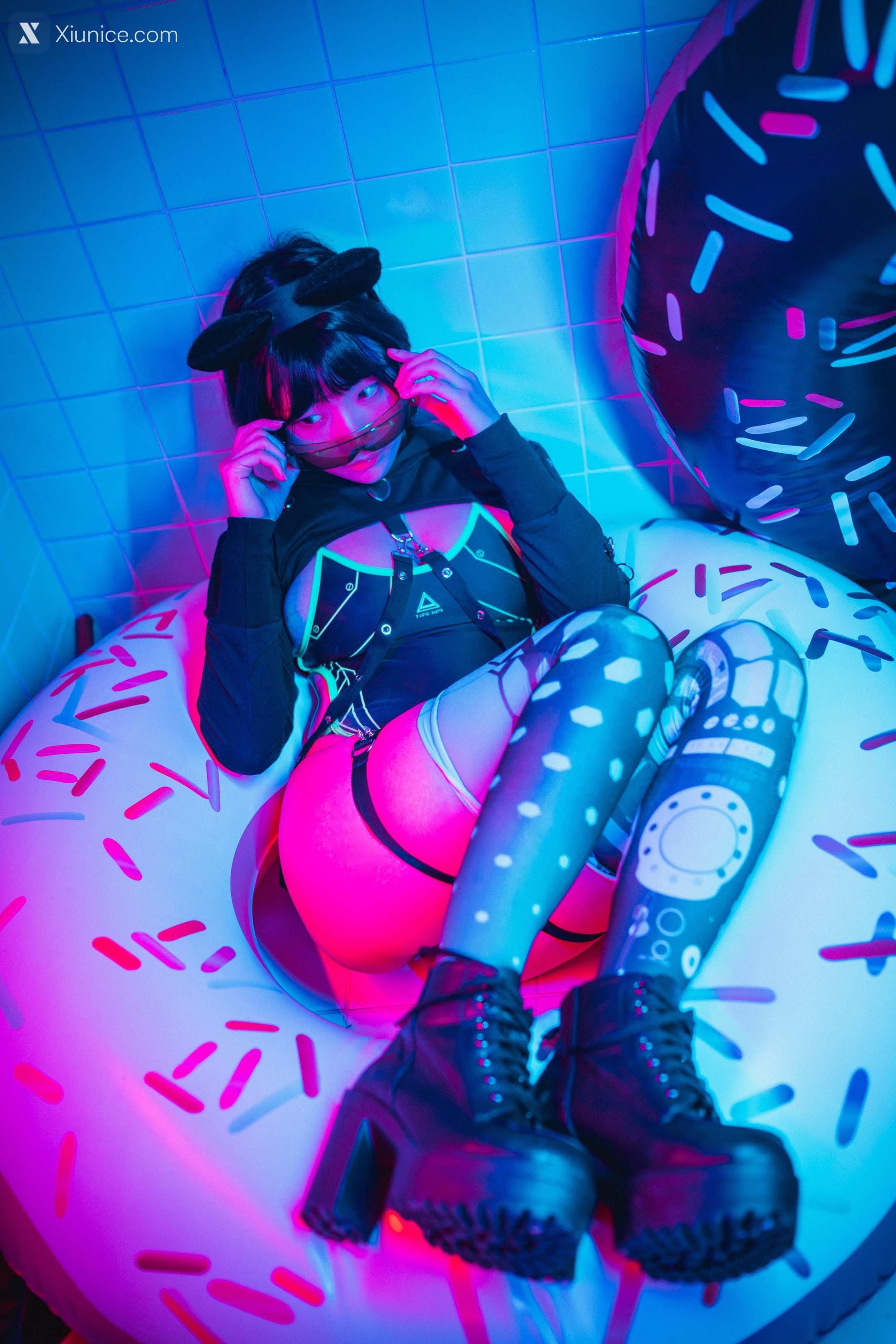 DJAWA Photo – Cyberpunk Girl – Mimmi (밈미) 第9张