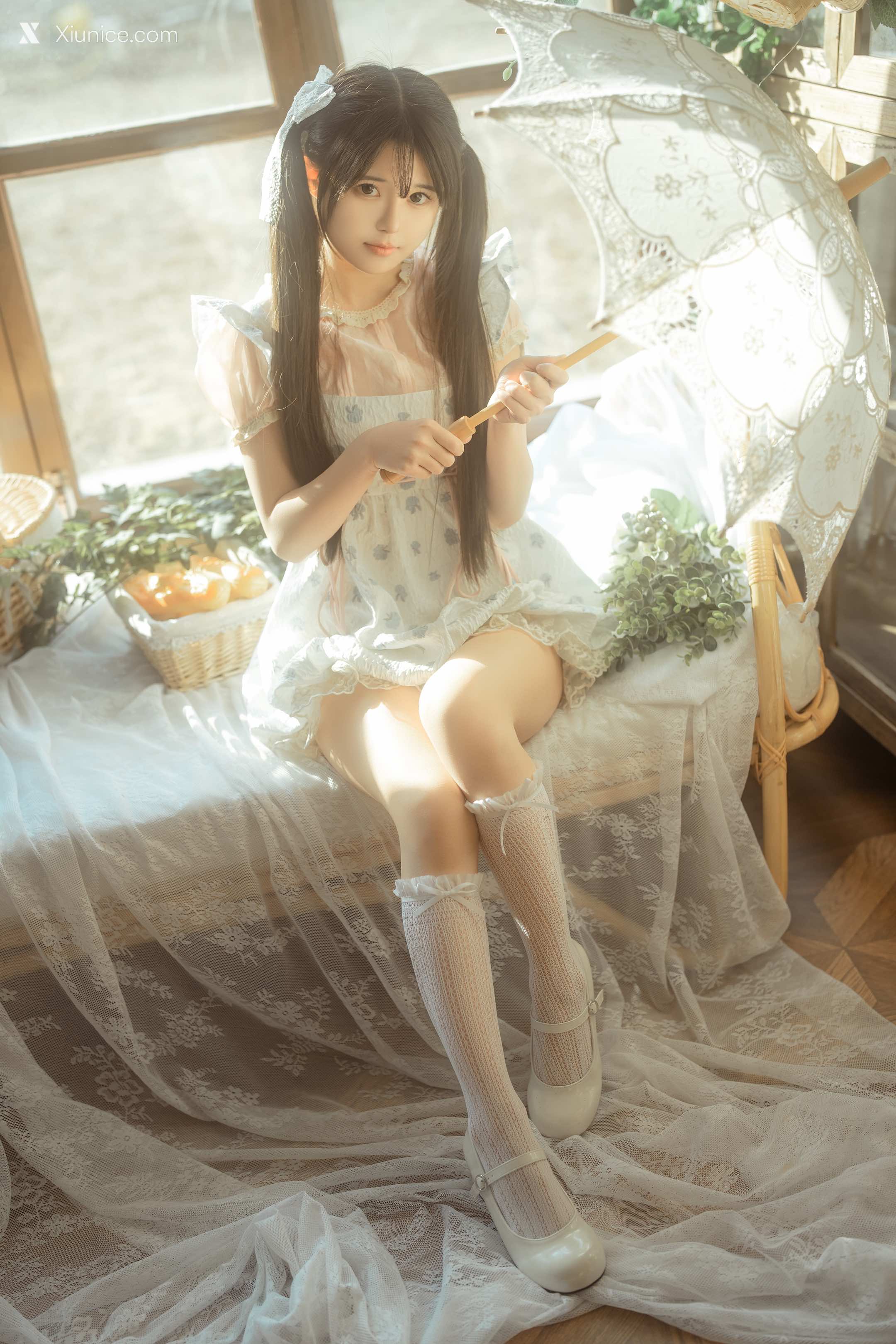 Coser@rua阮阮 – rua阮阮 – 花房 小裙子 第1张