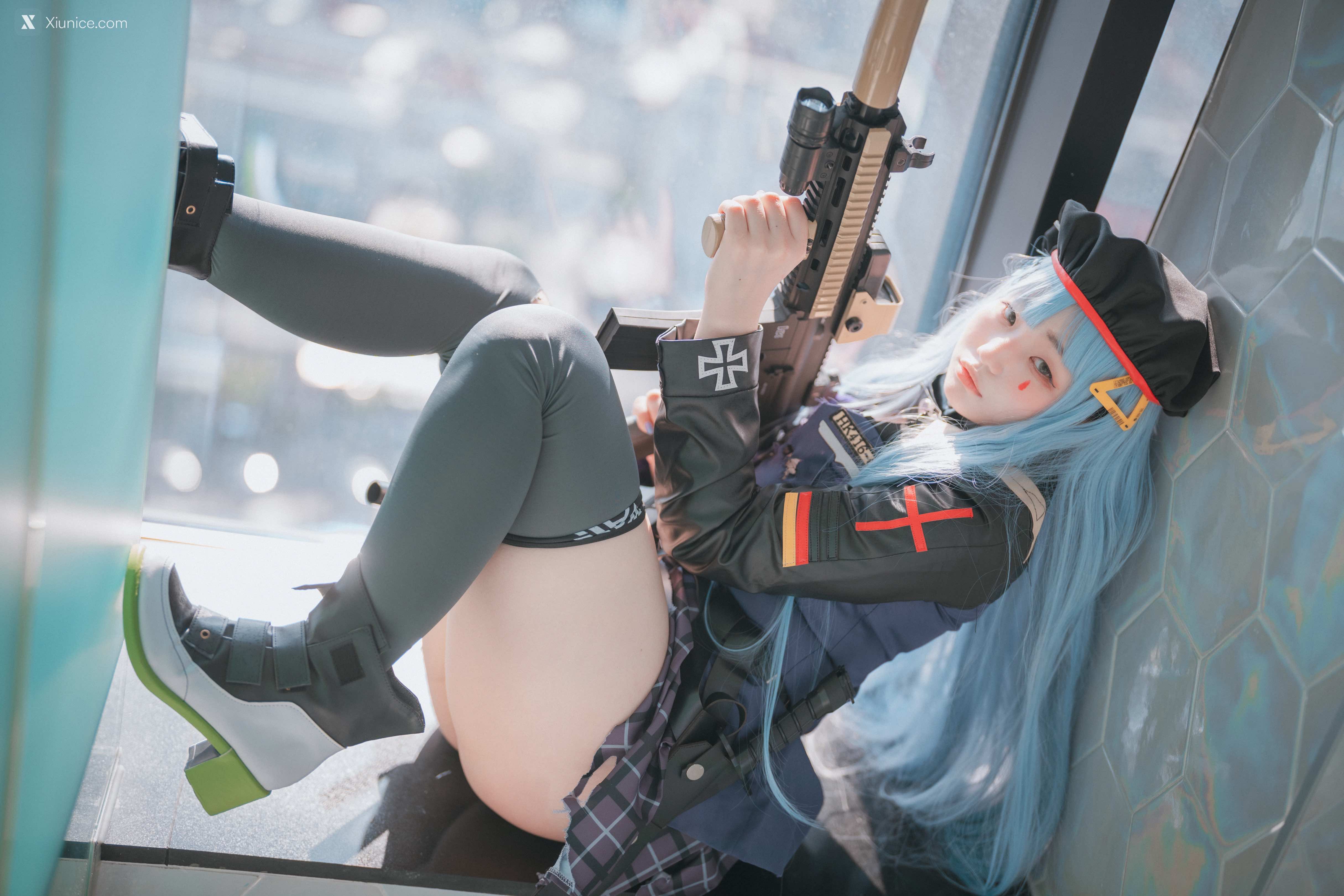 DJAWA Photo – Mimmi (밈미) – Girls’ Frontline – HK416 (Damaged ver.) 第81张