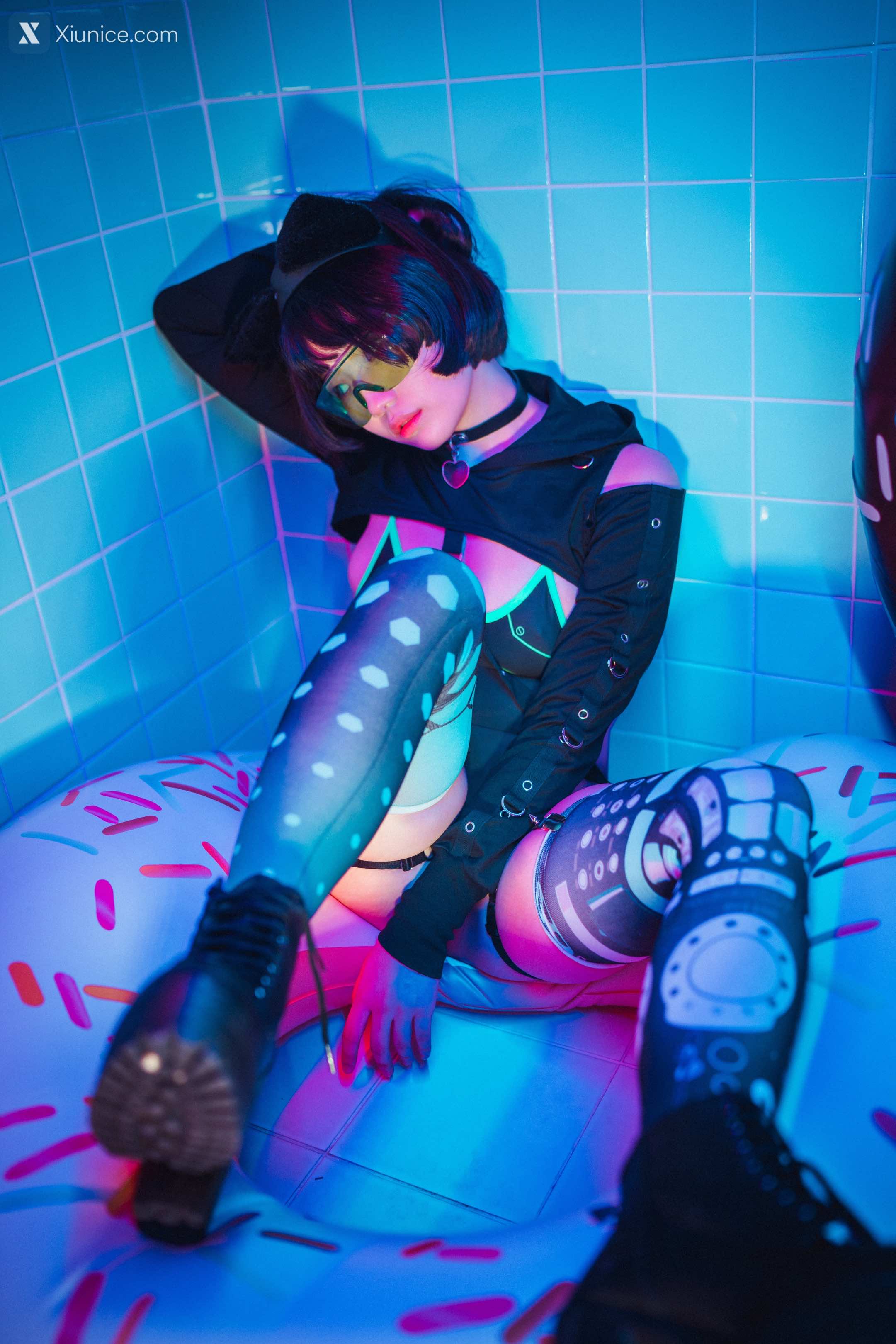 DJAWA Photo – Cyberpunk Girl – Mimmi (밈미) 第11张