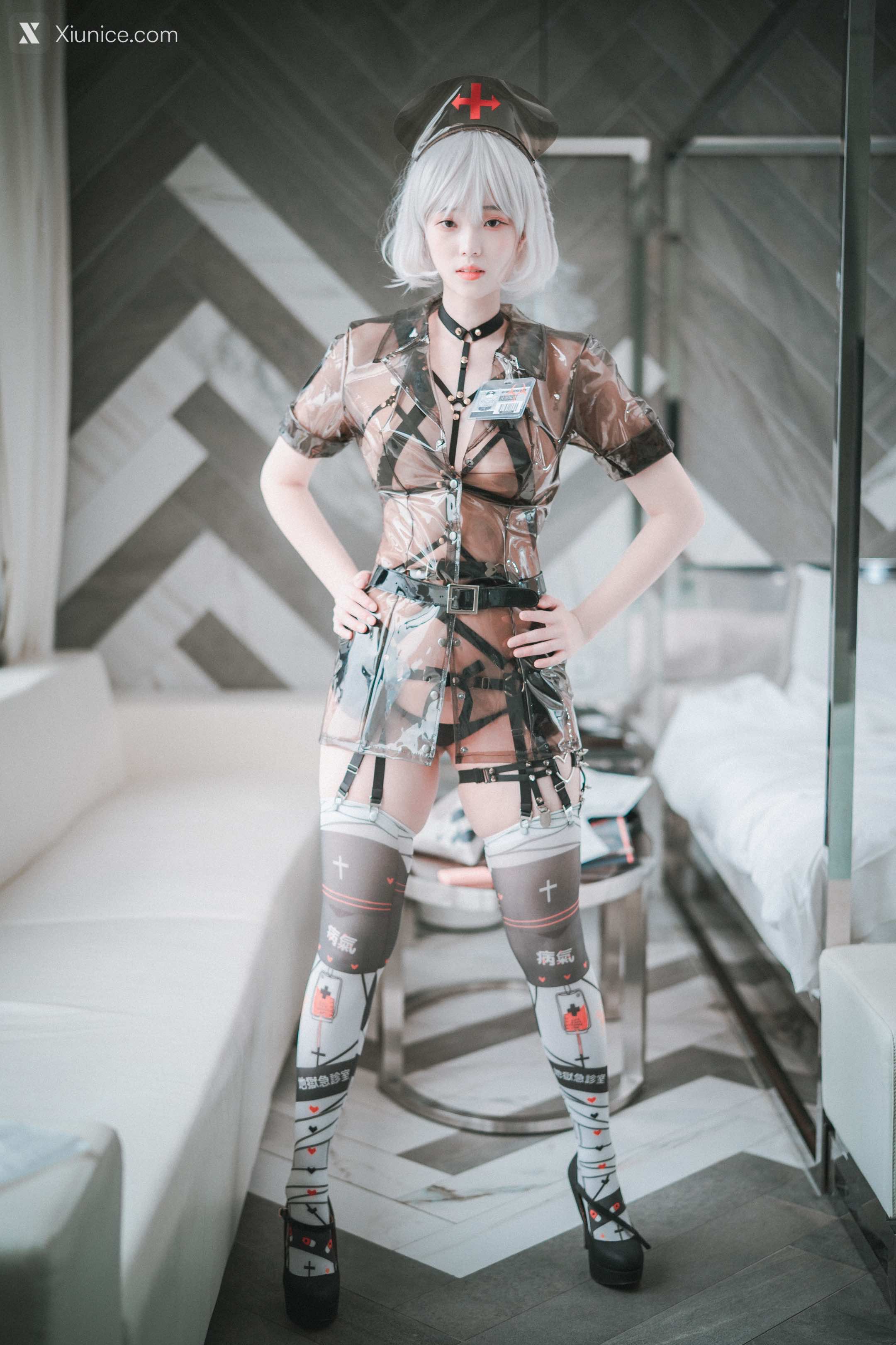 DJAWA Photo – Bambi (밤비) – Nurse Nation (Black ver) 第19张