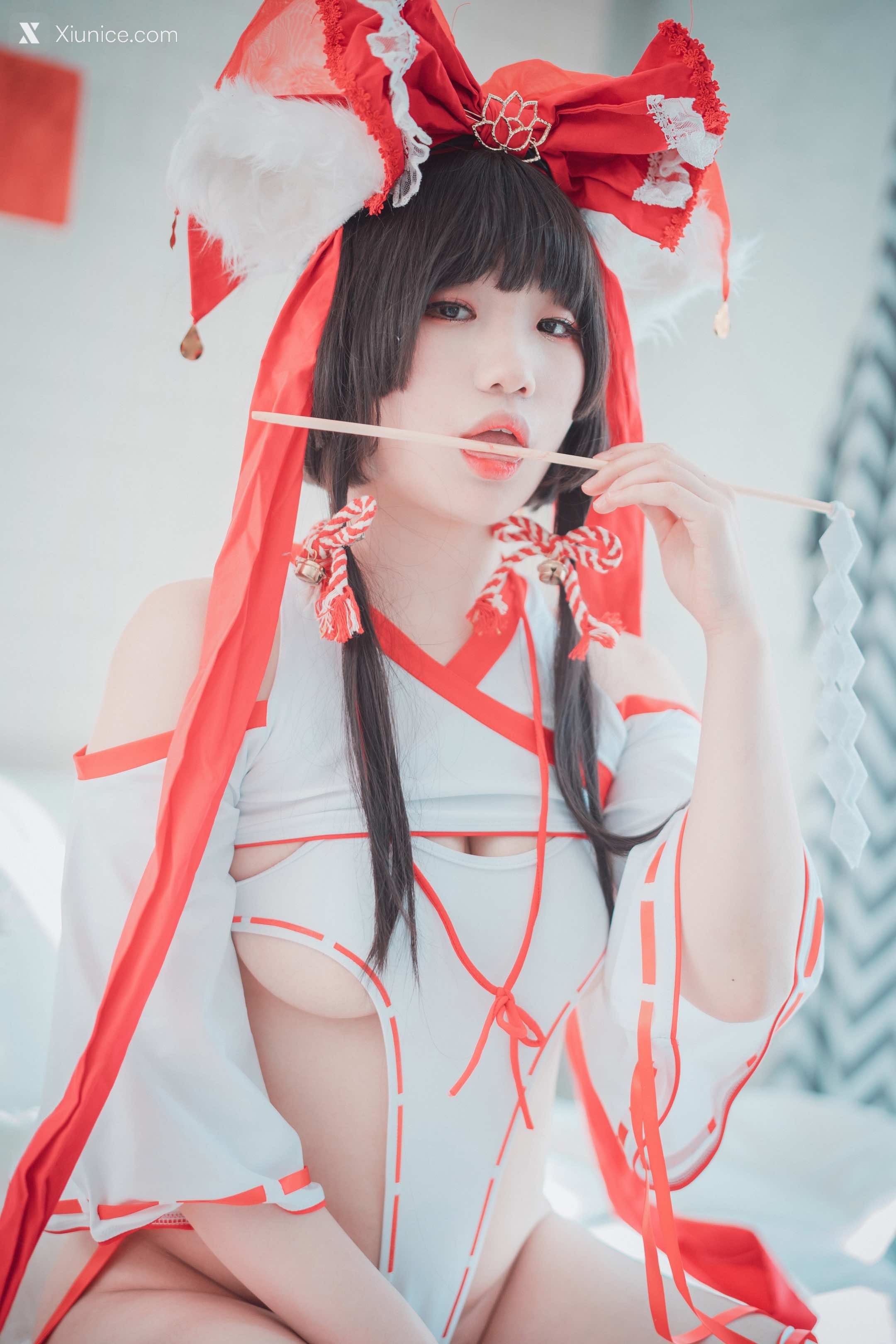 DJAWA Photo – Mimmi (밈미) – Kitsune Miko (A ver) 第19张