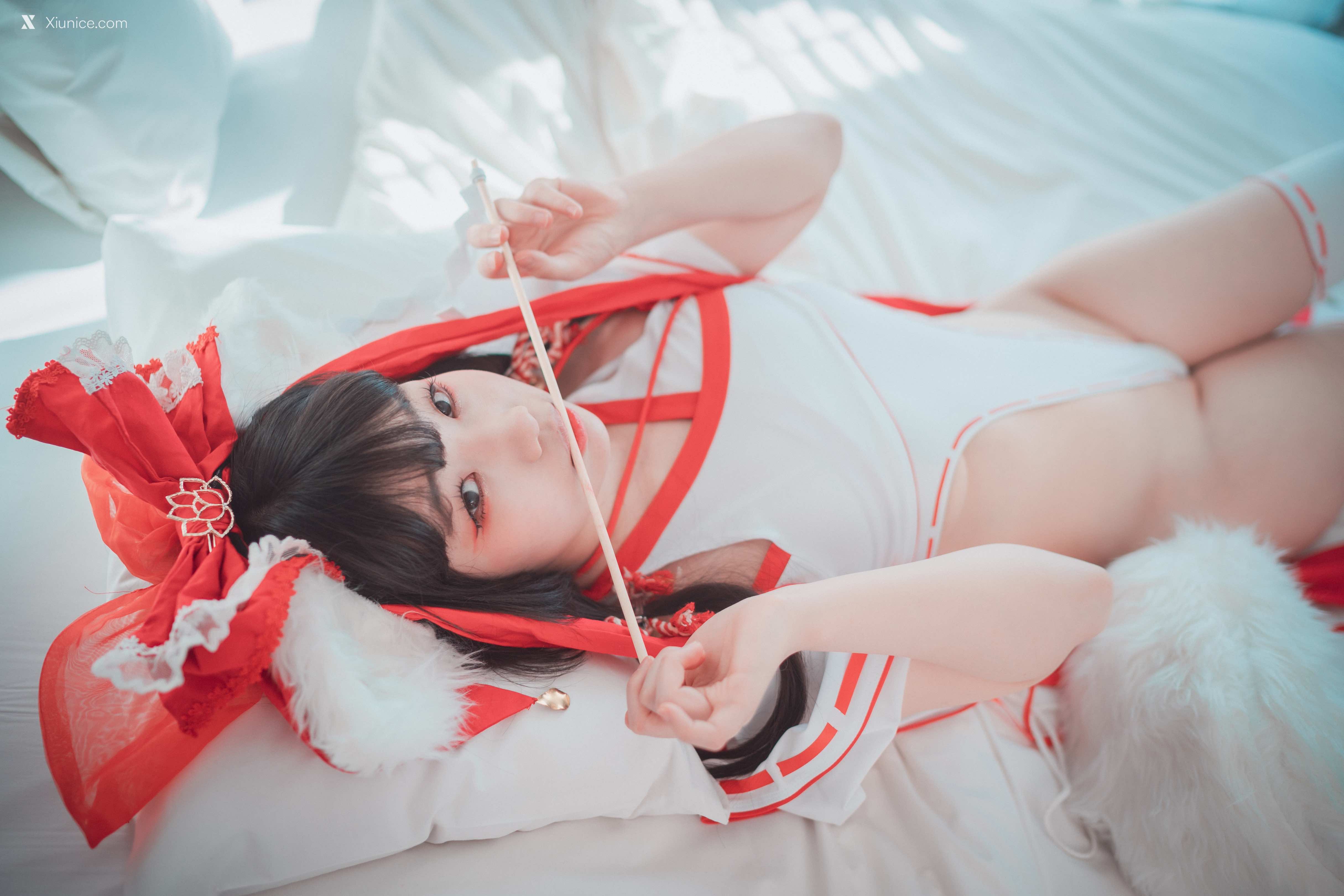 DJAWA Photo – Mimmi (밈미) – Kitsune Miko (A ver) 第26张
