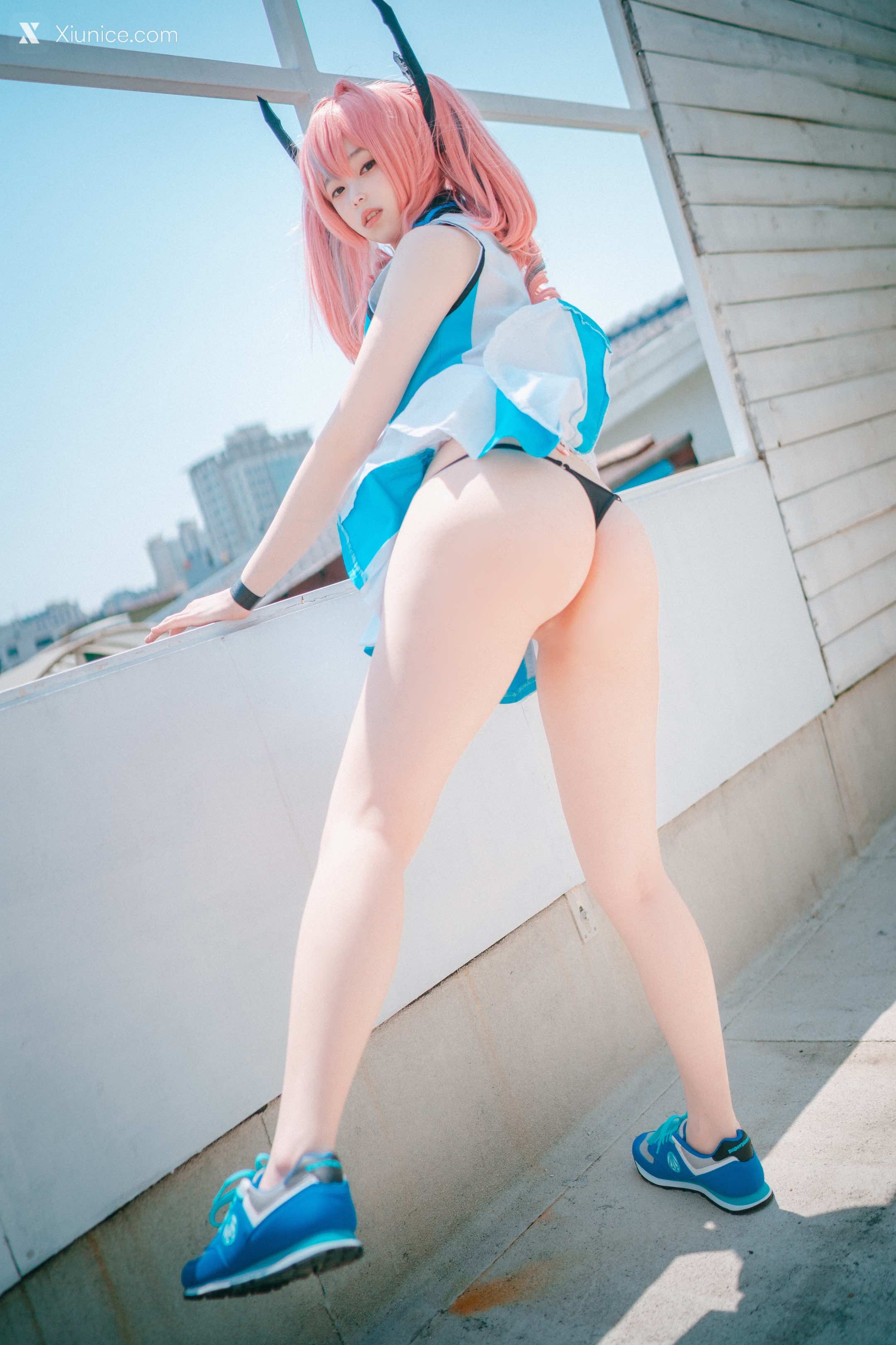DJAWA Photo – Bambi (밤비) – USS Bremerton (Azur Lane) Scorching-Hot Training 第21张