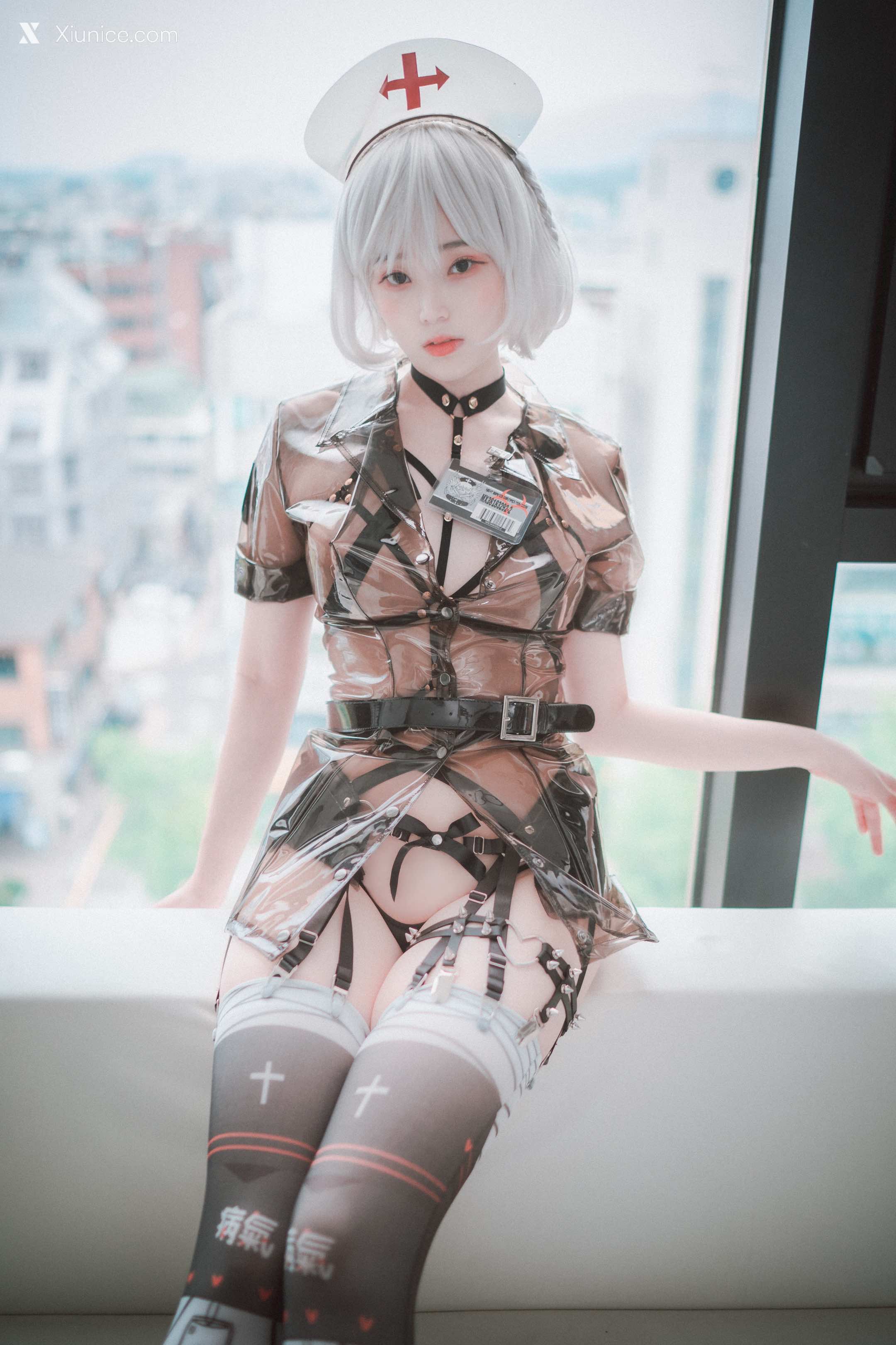 DJAWA Photo – Bambi (밤비) – Nurse Nation (Black ver) 第5张