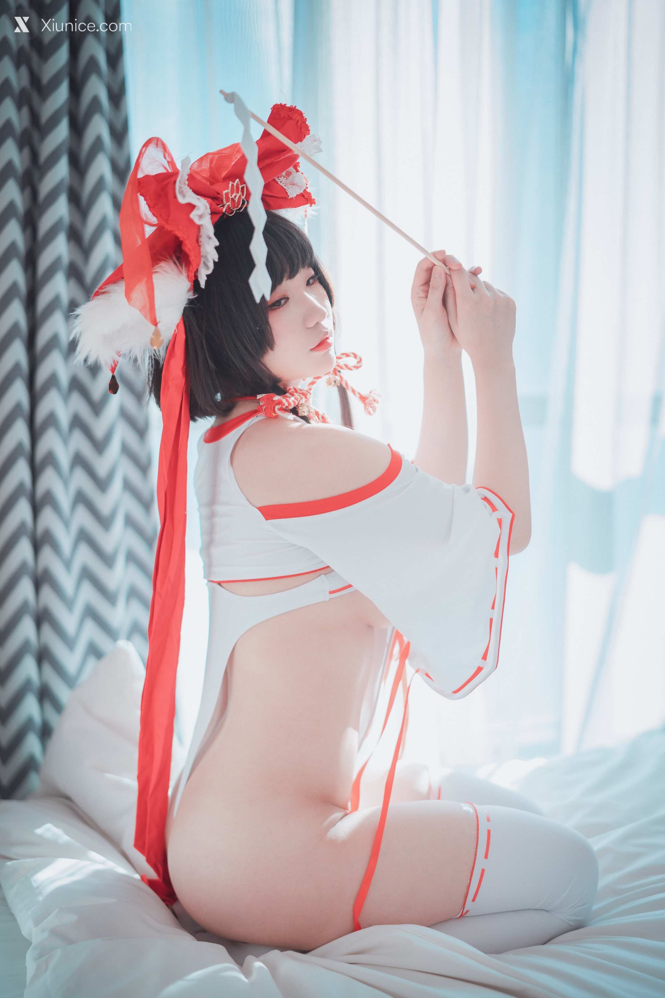 DJAWA Photo – Mimmi (밈미) – Kitsune Miko (A ver) 第8张