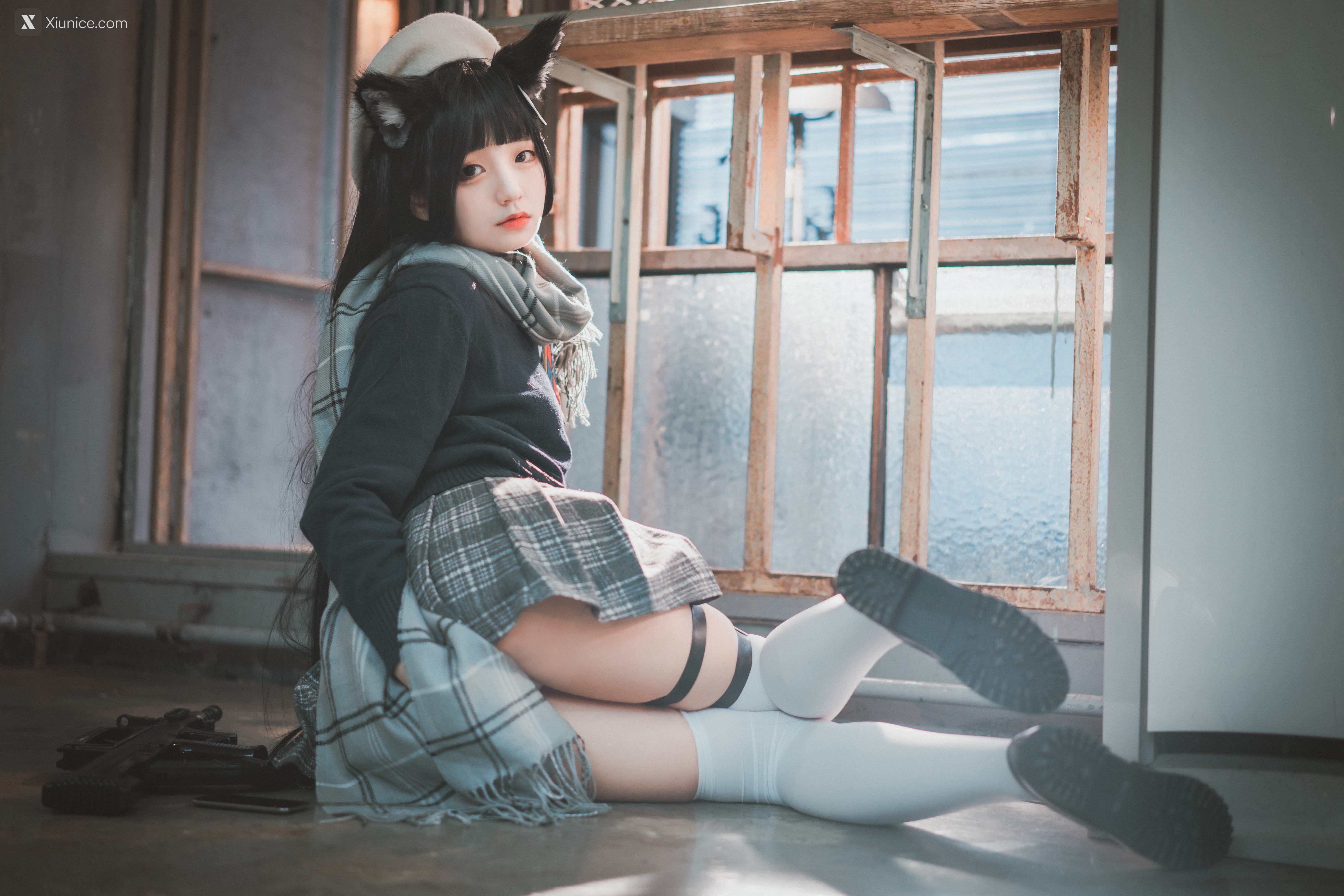DJAWA Photo – Jeong Jenny (정제니) – “Girls’ Frontline – Type 95 (Pure White Graduation ver.)” 第19张
