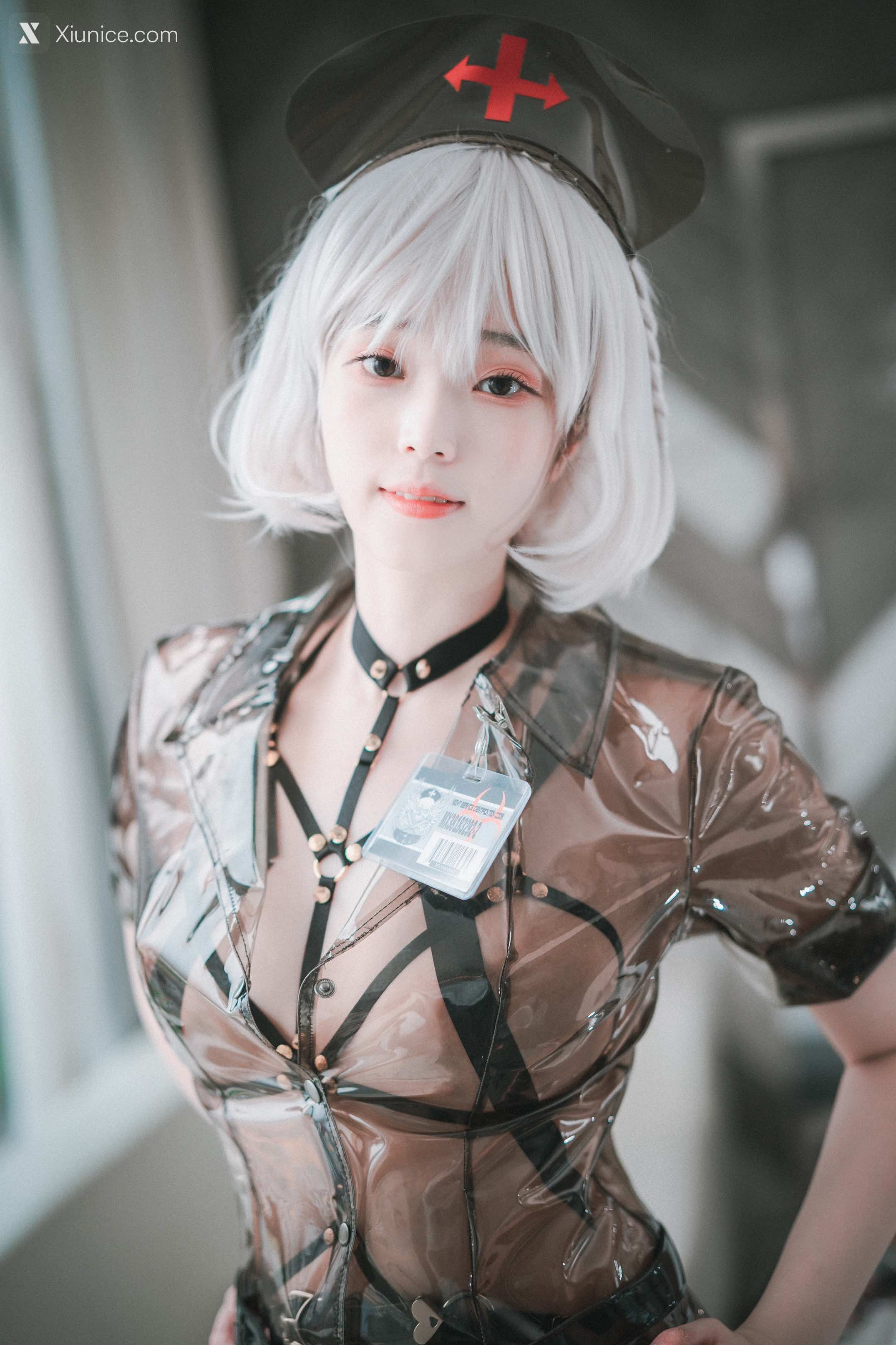 DJAWA Photo – Bambi (밤비) – Nurse Nation (Black ver) 第18张