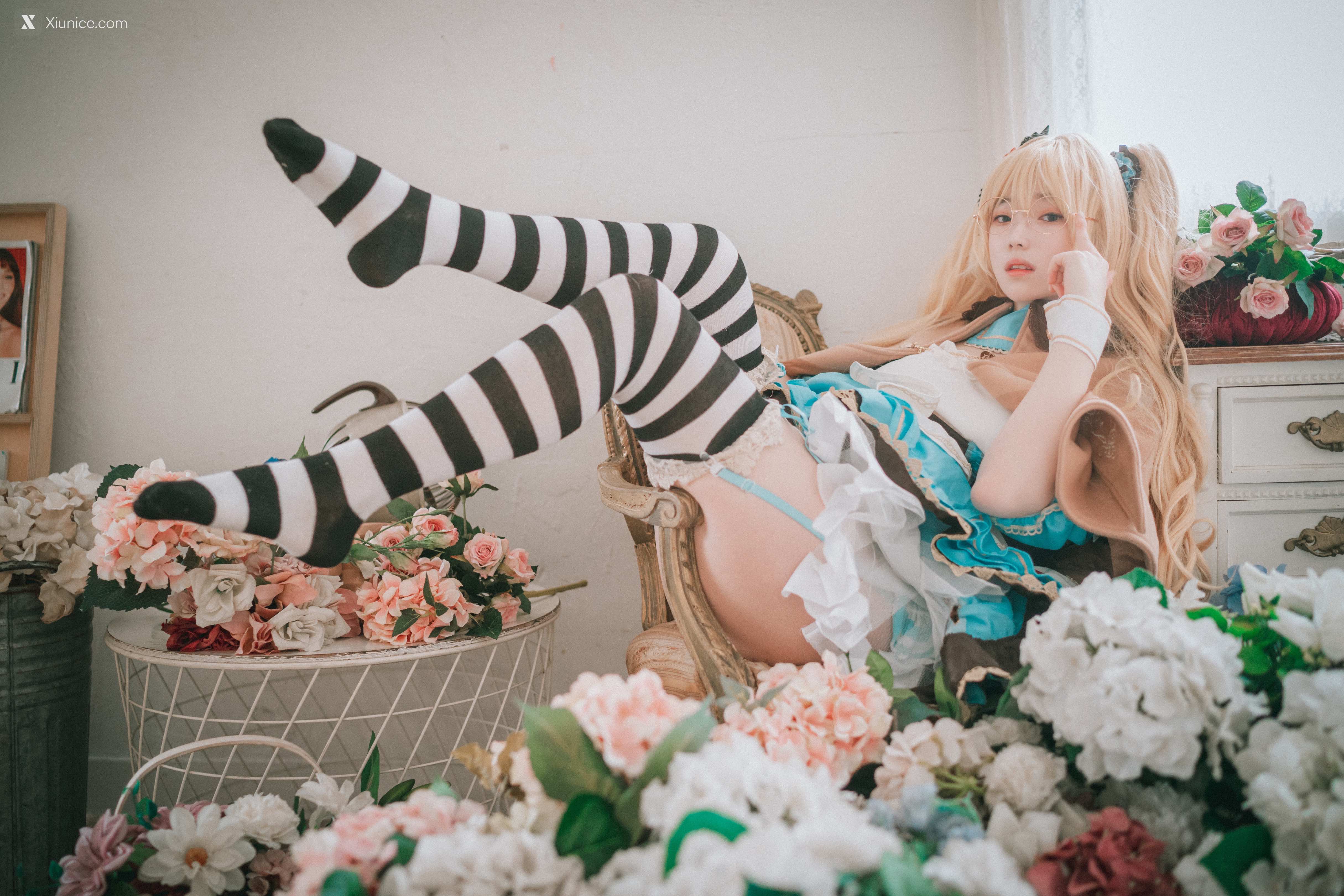 DJAWA Photo – Bambi (밤비) – Alice in Glasses 第45张