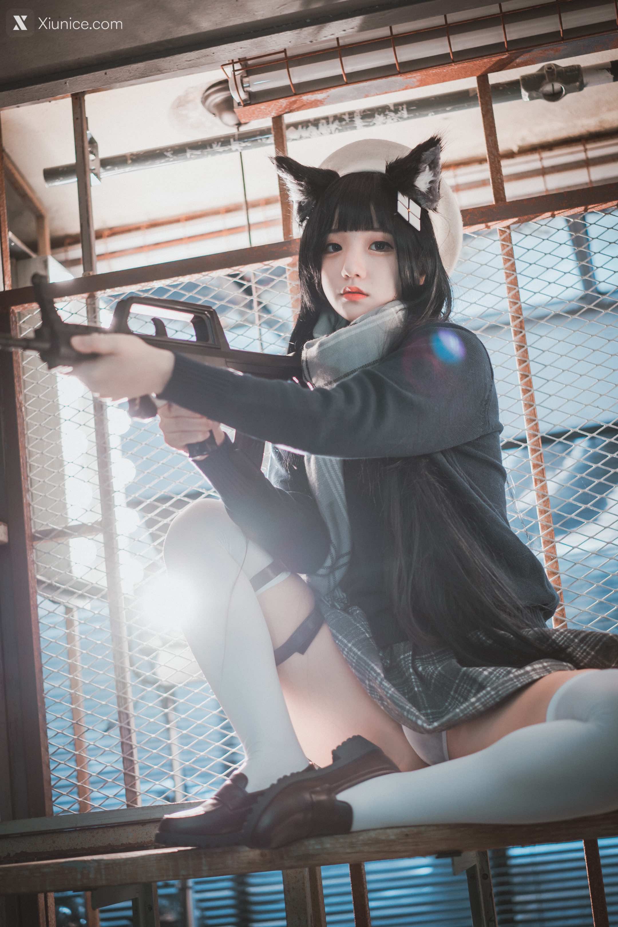 DJAWA Photo – Jeong Jenny (정제니) – “Girls’ Frontline – Type 95 (Pure White Graduation ver.)” 第8张