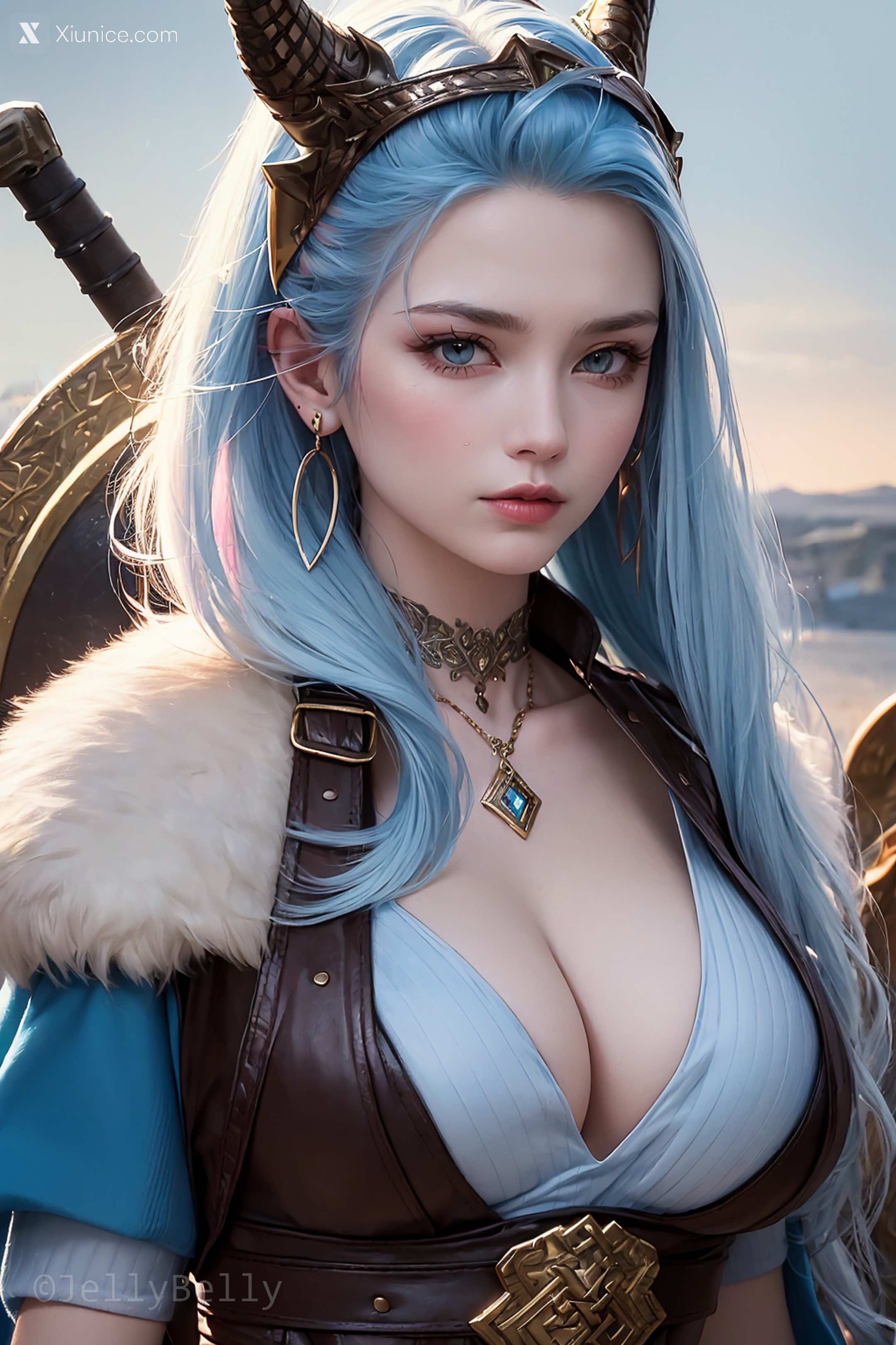 AI Girl – JellyBelly作品 – 女戰士 Part 1 第37张