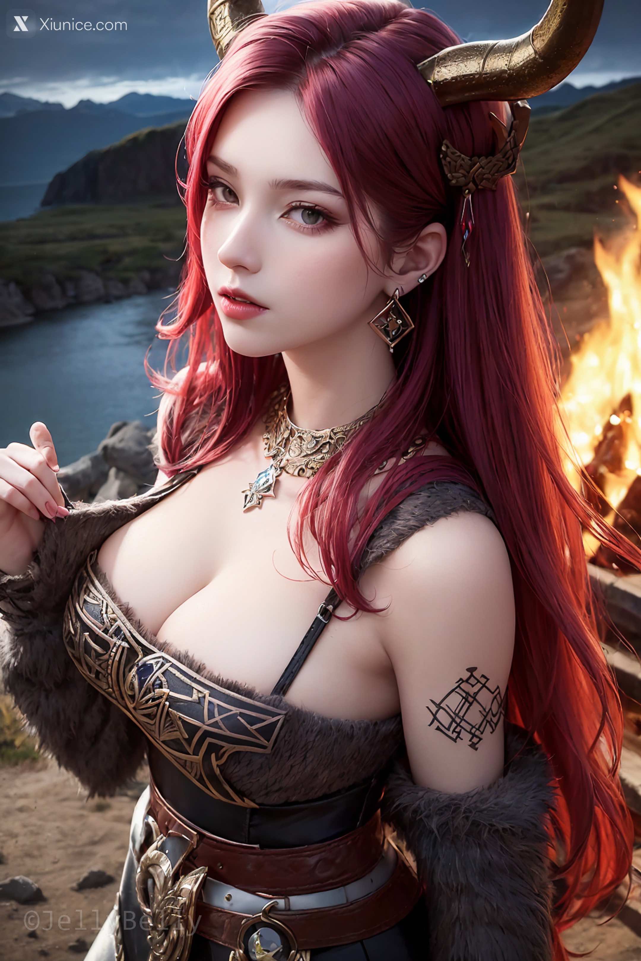 AI Girl – JellyBelly作品 – 女戰士 Part 1 第84张