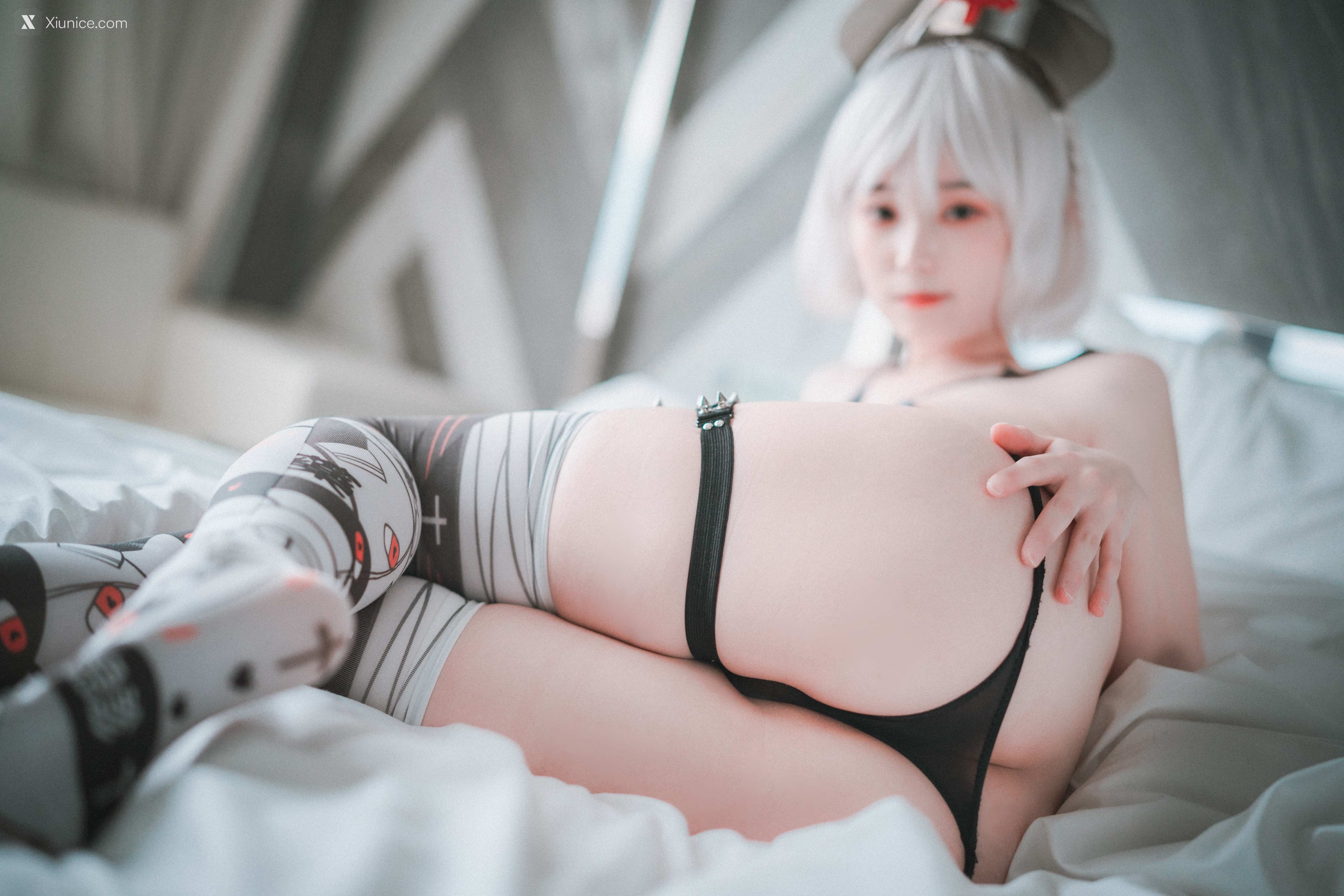 DJAWA Photo – Bambi (밤비) – Nurse Nation (Black ver) 第85张