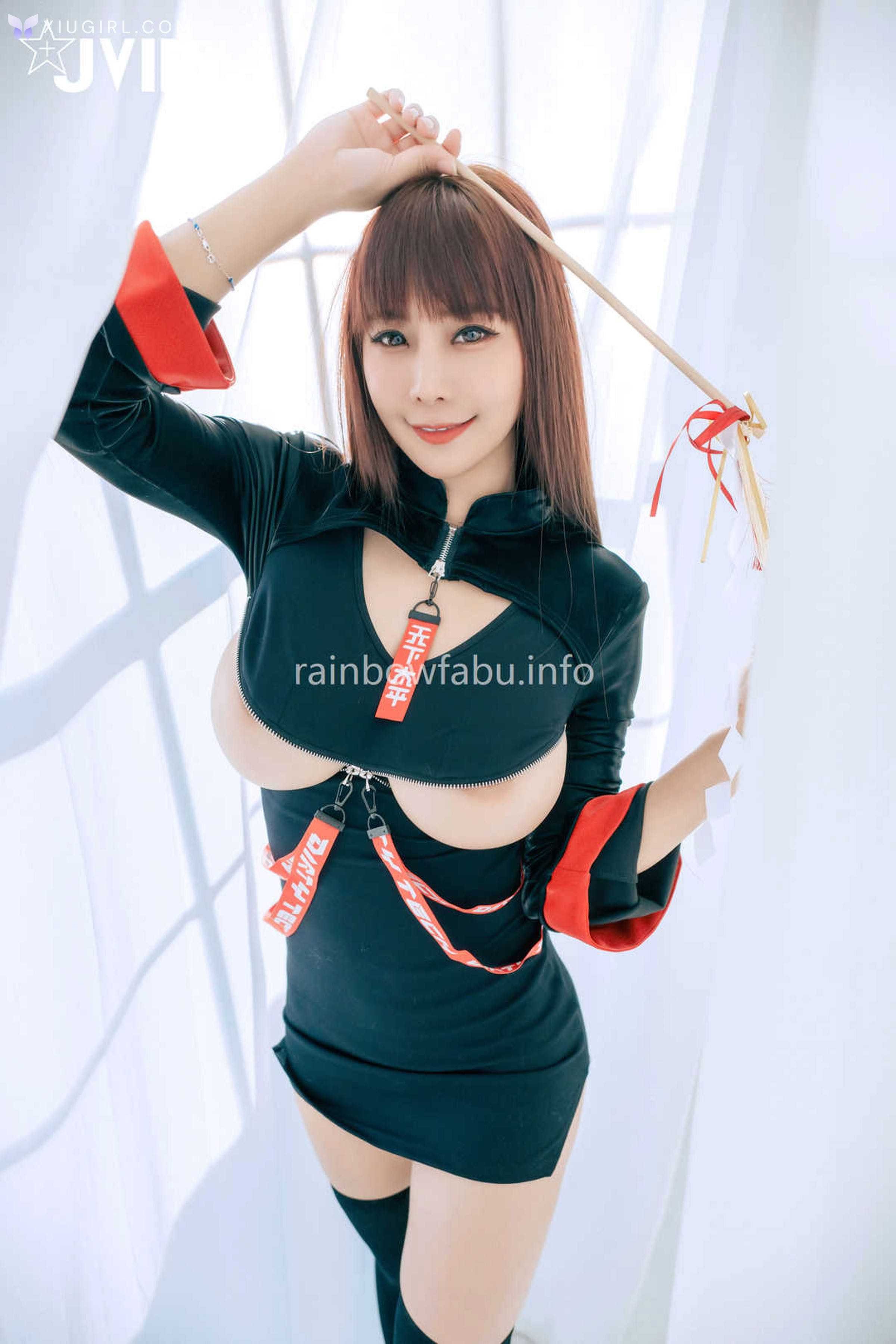 JVID Angela寶7 Lele 樂樂 兔比比 – 黑白無常の人間求歡性愛之旅最強巨乳的民間傳說巨乳被凡人狂搓猛揉影片流出 第54张