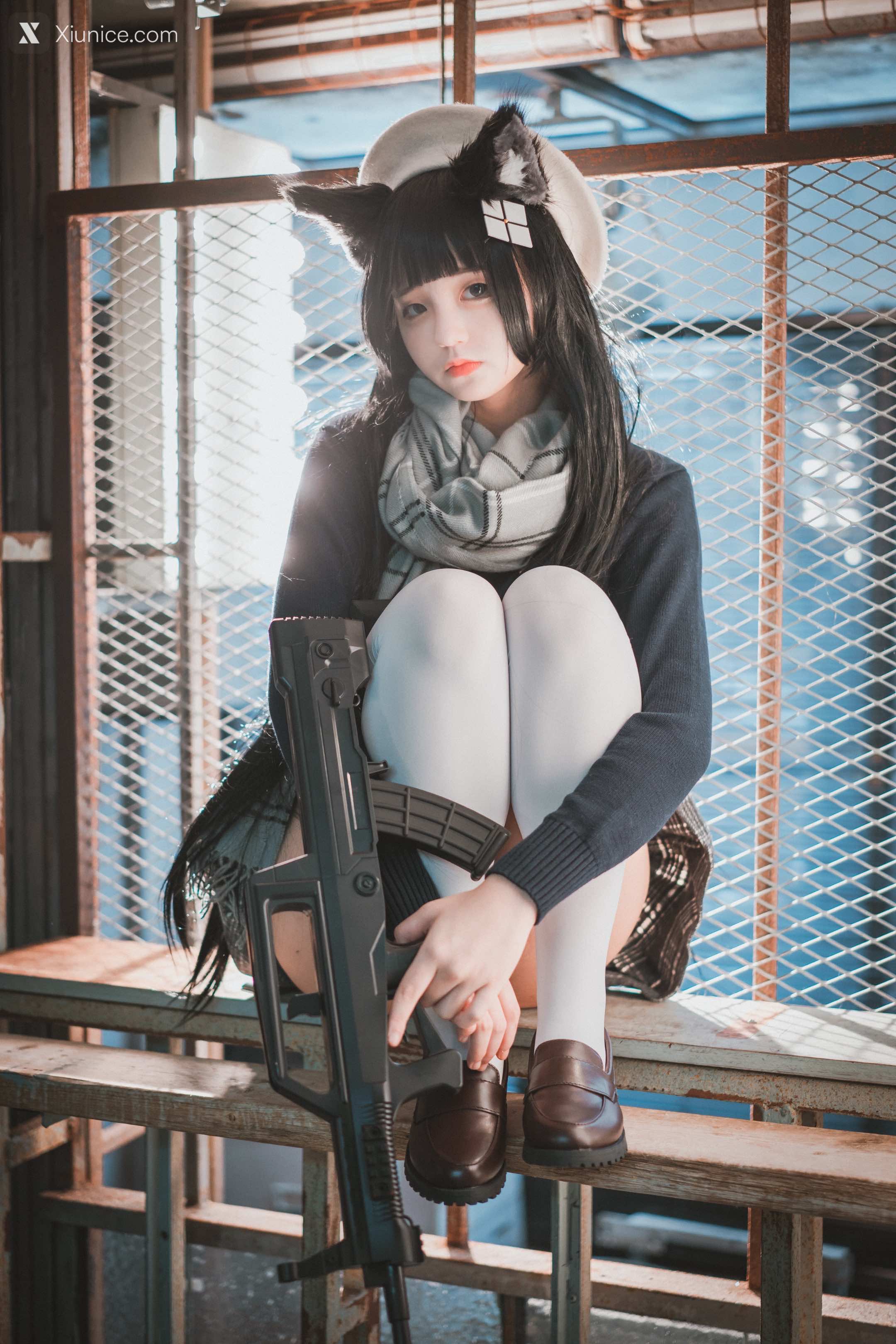 DJAWA Photo – Jeong Jenny (정제니) – “Girls’ Frontline – Type 95 (Pure White Graduation ver.)” 第12张