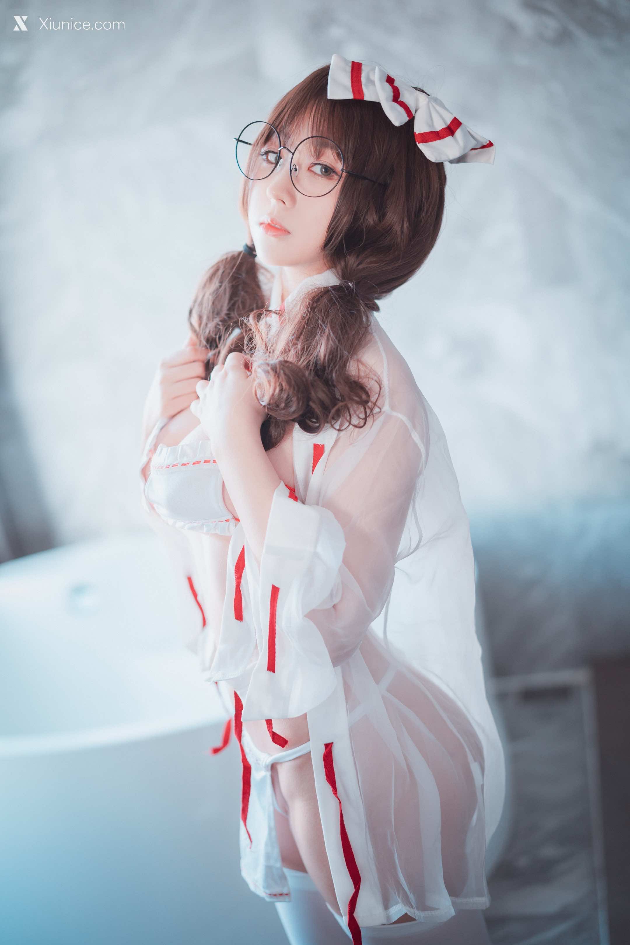 DJAWA Photo – Heihwa (설연) – Hei-Miko! (Shaman-Girl) 第28张