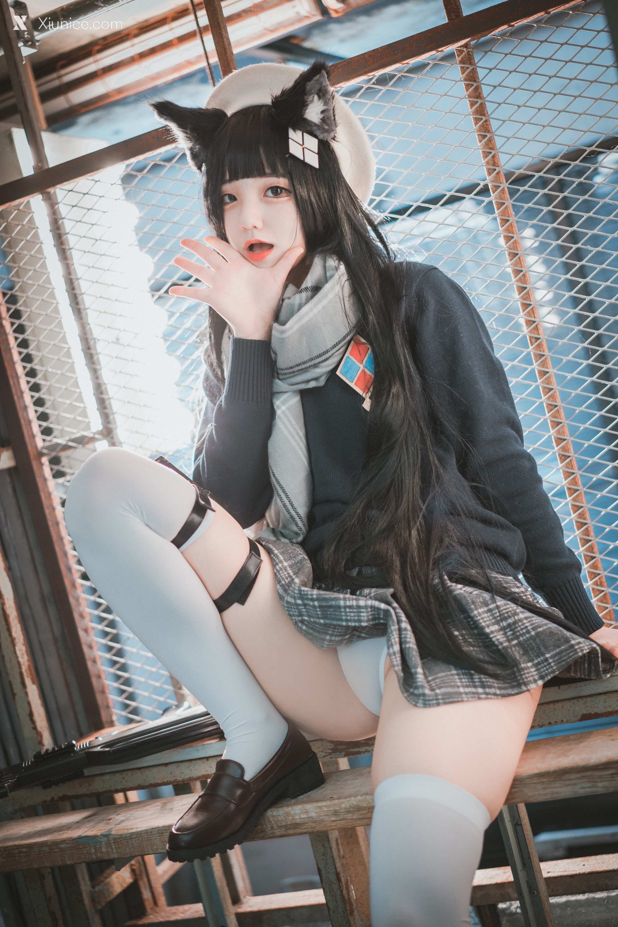 DJAWA Photo – Jeong Jenny (정제니) – “Girls’ Frontline – Type 95 (Pure White Graduation ver.)” 第10张