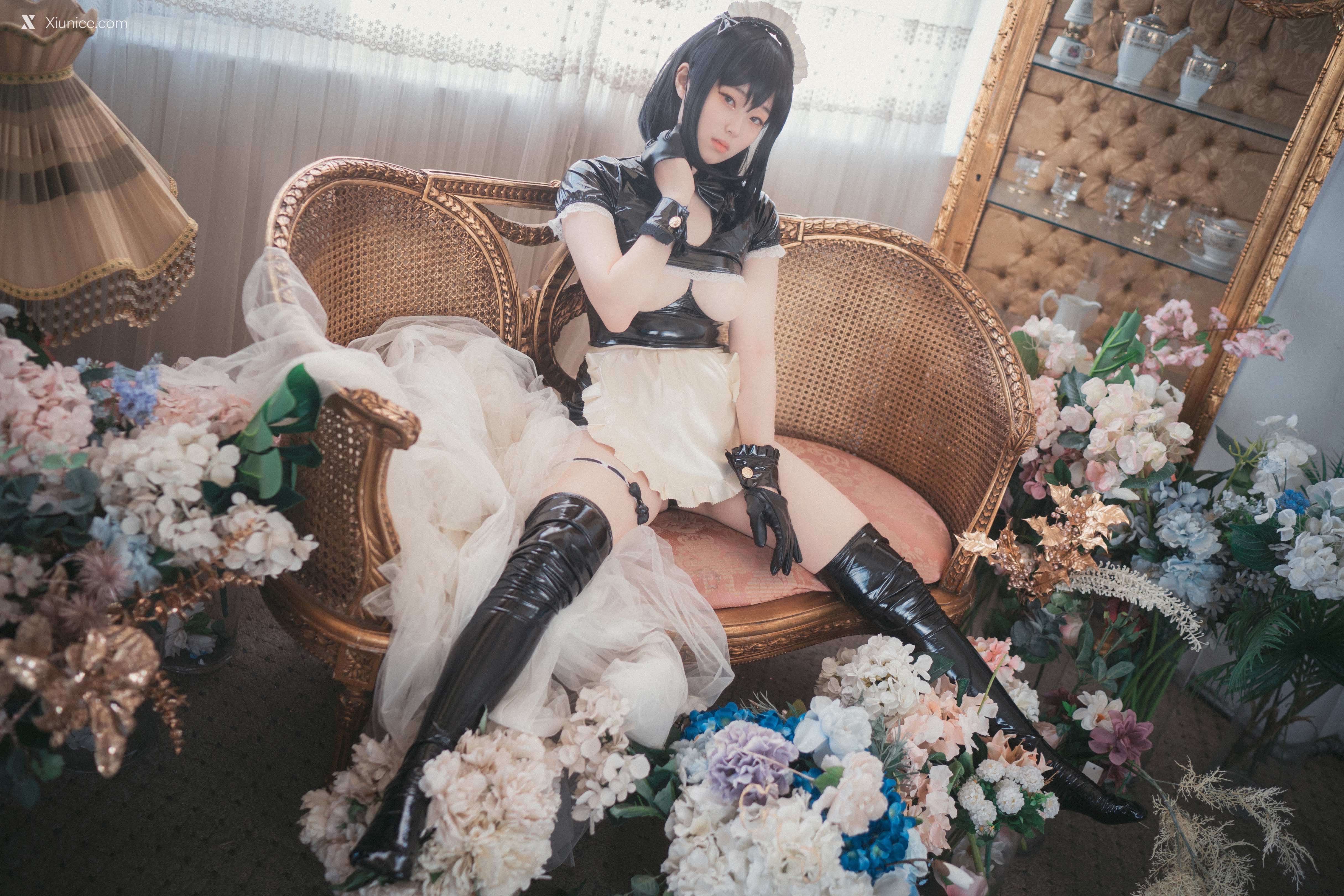 DJAWA Photo – Bambi (밤비) – Femme de Chambre en Latex 第51张