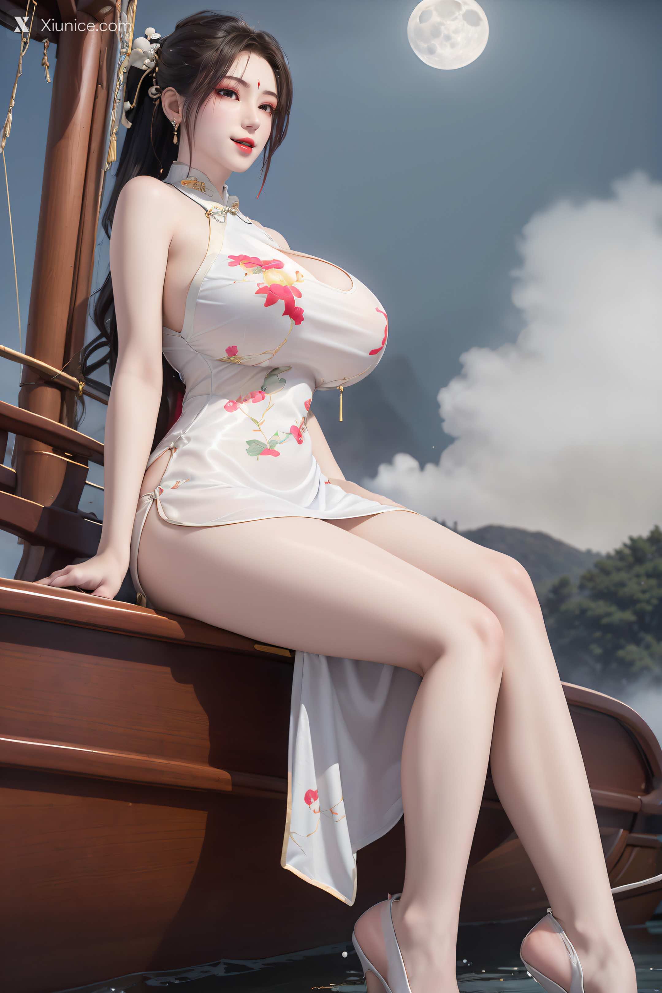 AI Girl – 阳神 – 苏沐 性感旗袍 第24张