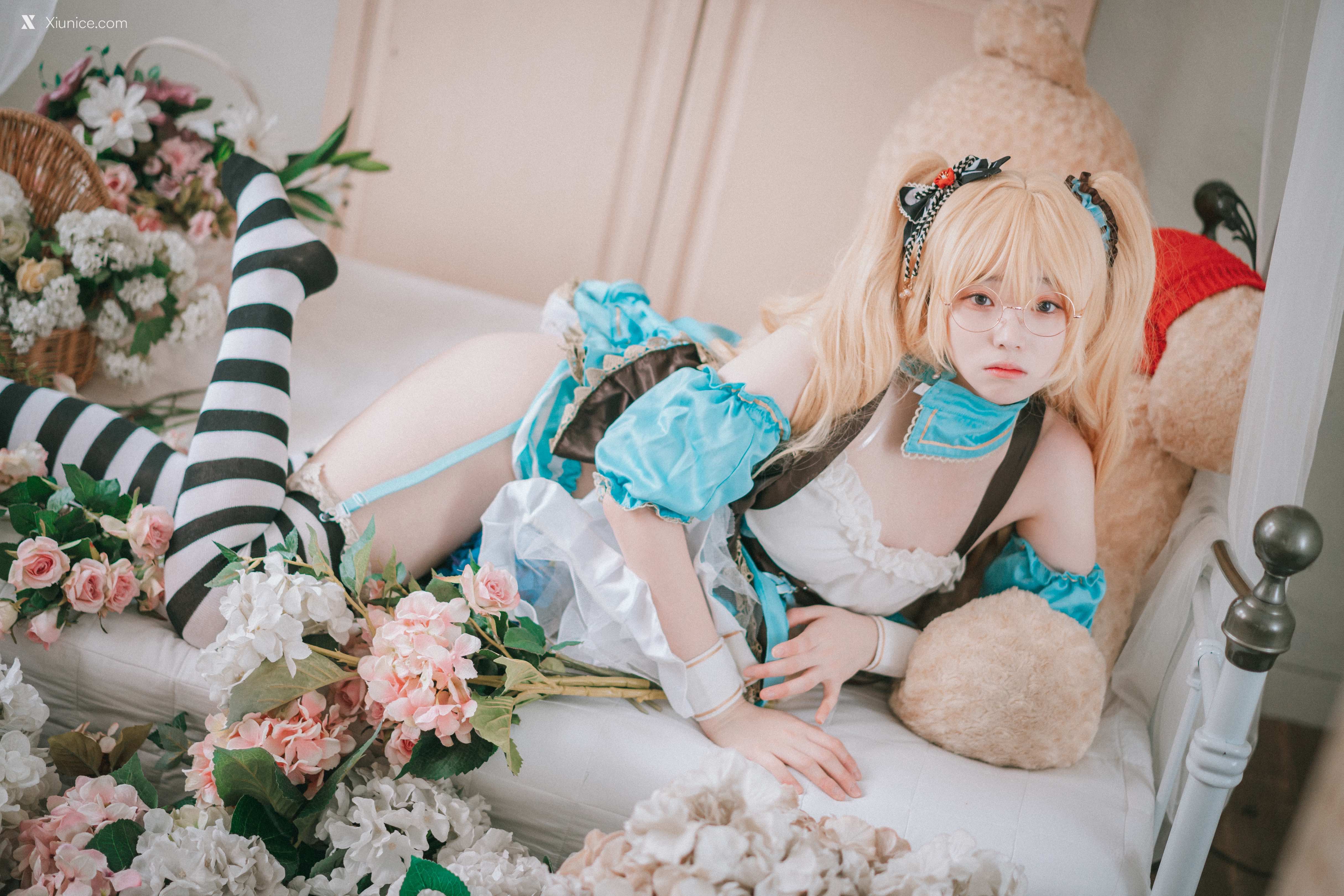 DJAWA Photo – Bambi (밤비) – Alice in Glasses 第27张