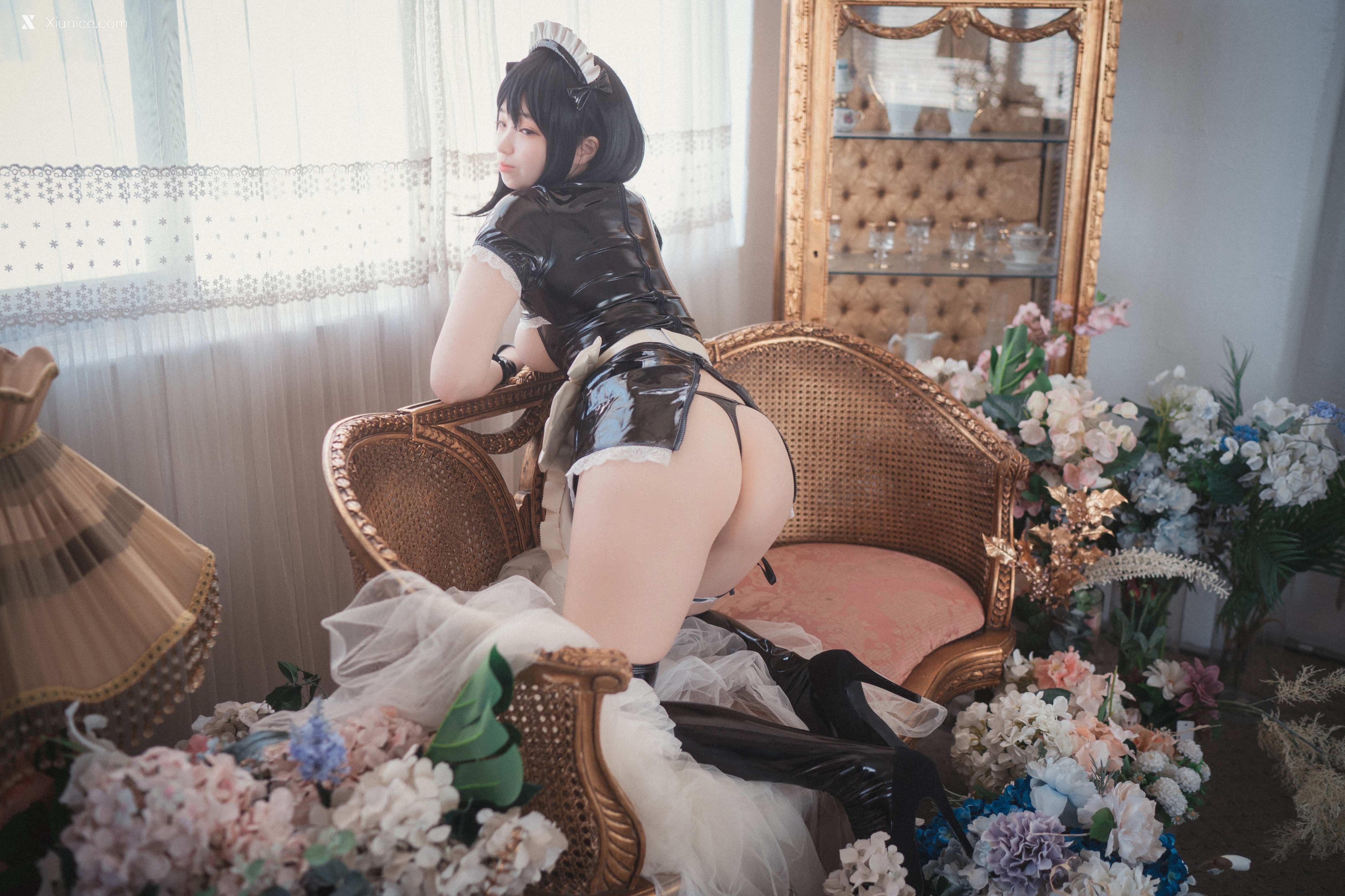 DJAWA Photo – Bambi (밤비) – Femme de Chambre en Latex 第42张