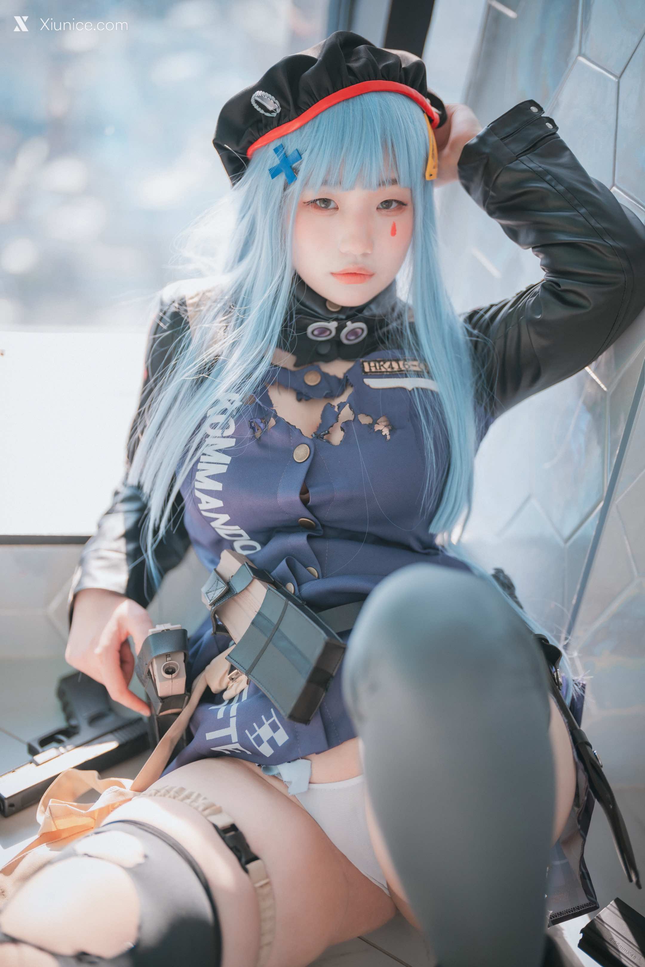 DJAWA Photo – Mimmi (밈미) – Girls’ Frontline – HK416 (Damaged ver.) 第32张