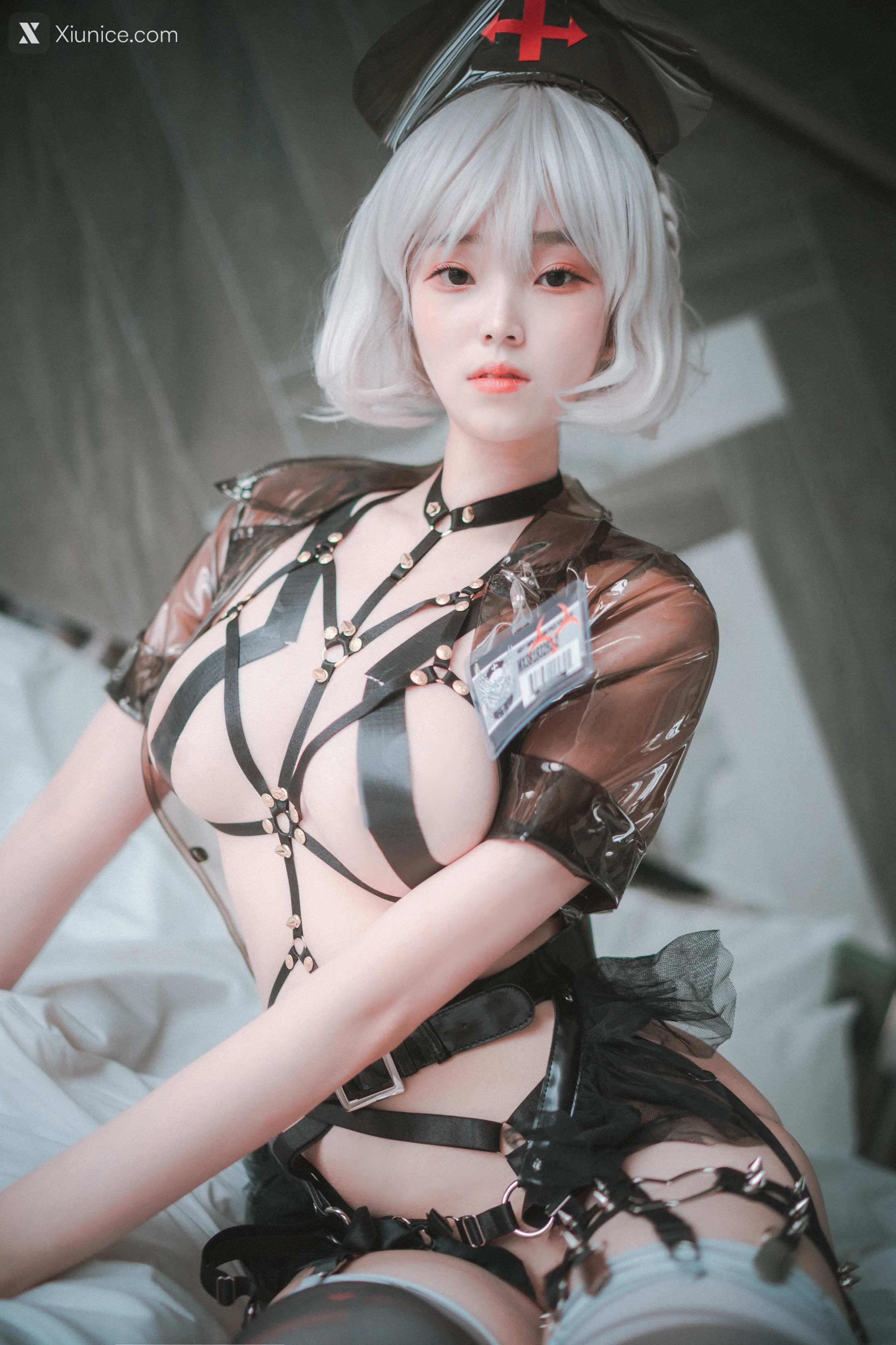 DJAWA Photo – Bambi (밤비) – Nurse Nation (Black ver) 第40张