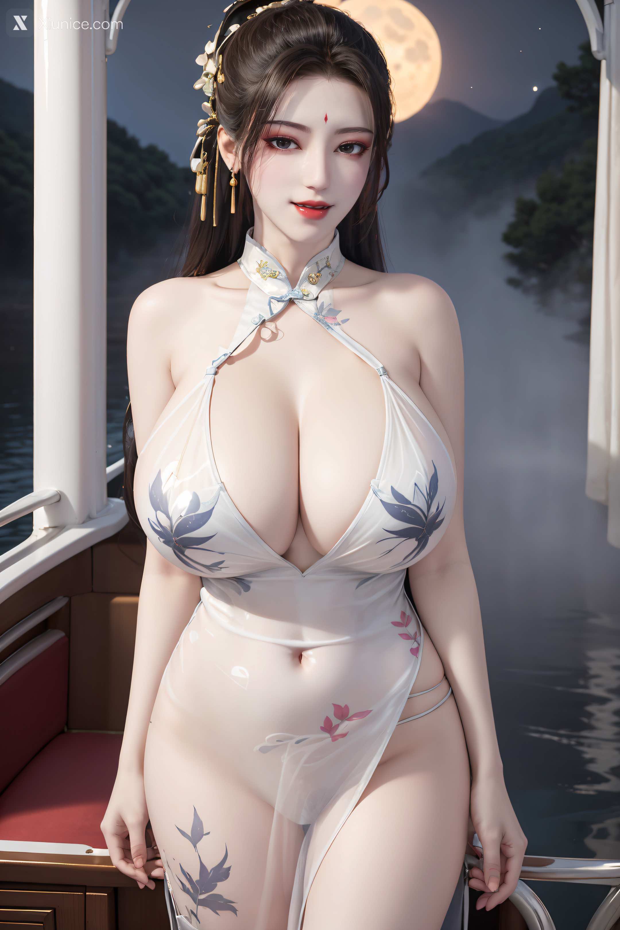 AI Girl – 阳神 – 苏沐 性感旗袍 第4张