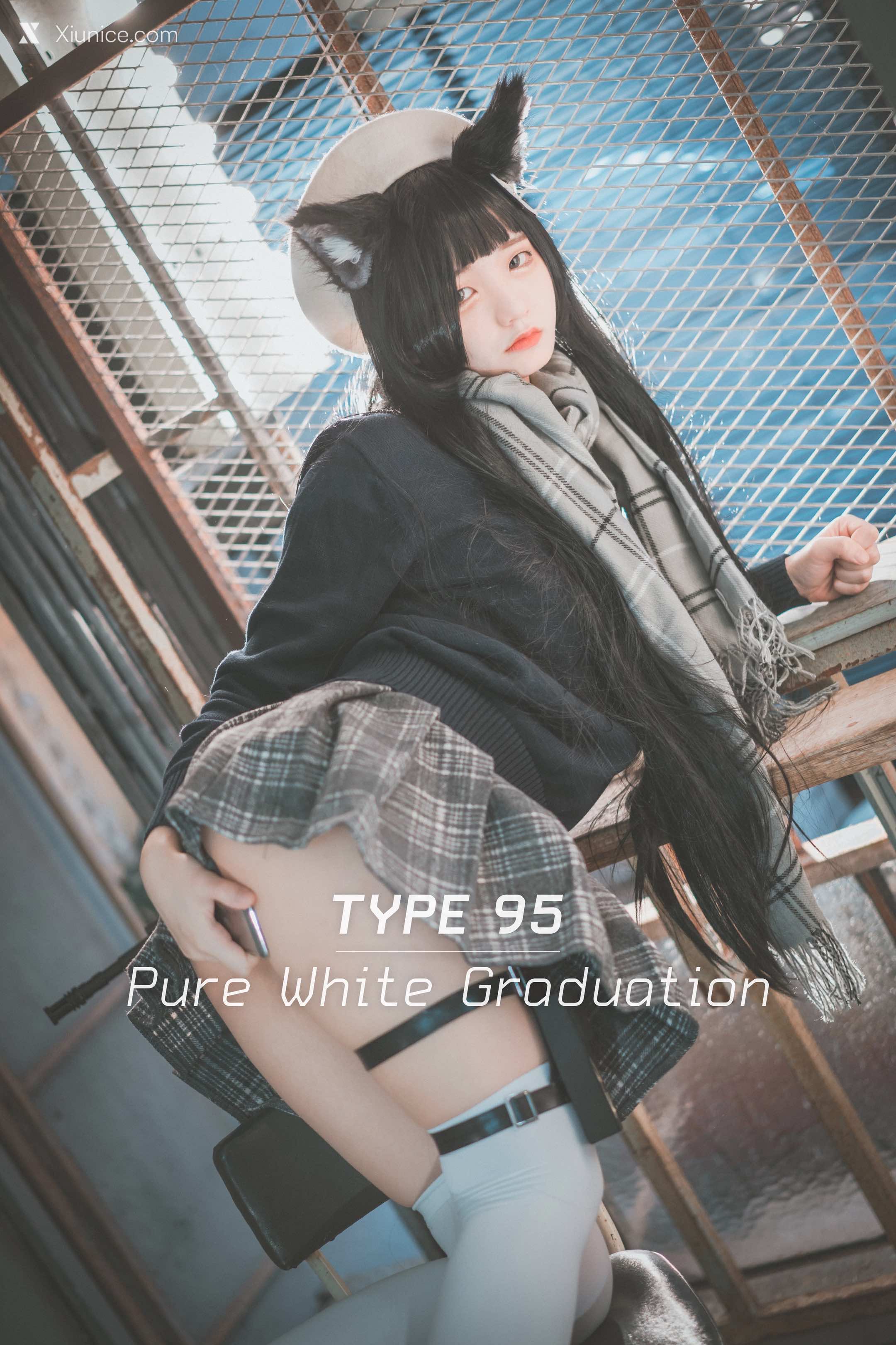 DJAWA Photo – Jeong Jenny (정제니) – “Girls’ Frontline – Type 95 (Pure White Graduation ver.)” 第1张