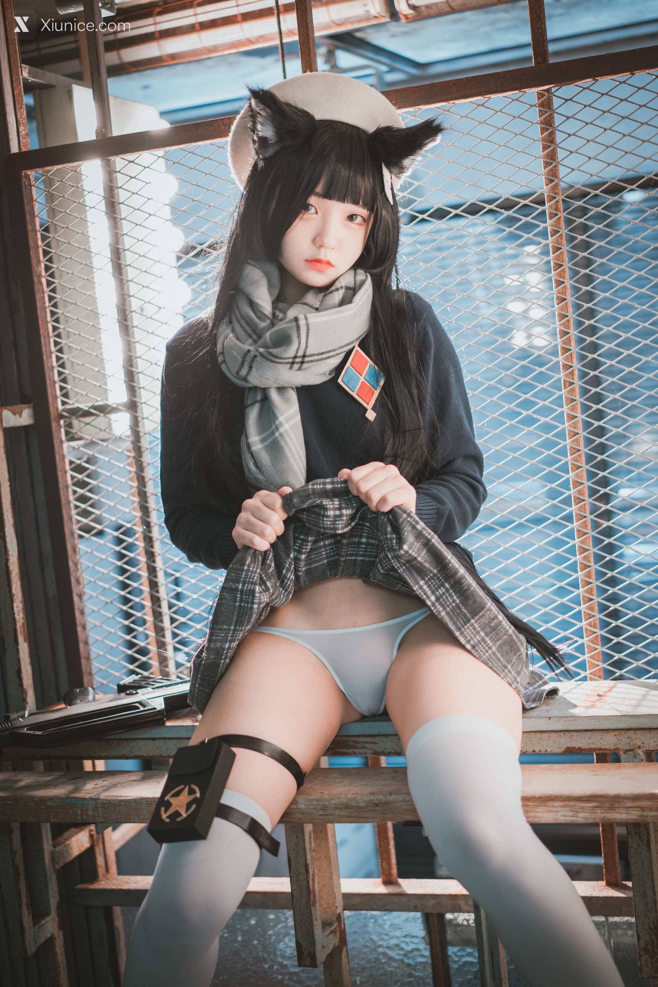 DJAWA Photo – Jeong Jenny (정제니) – “Girls’ Frontline – Type 95 (Pure White Graduation ver.)” 第13张