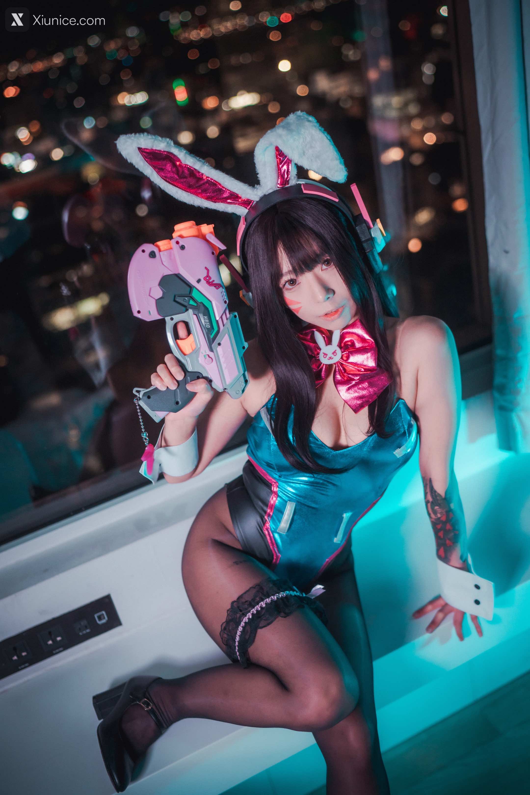 DJAWA Photo – Maruemon (마루에몽) – D.VA “Bunny Hop!” 第68张