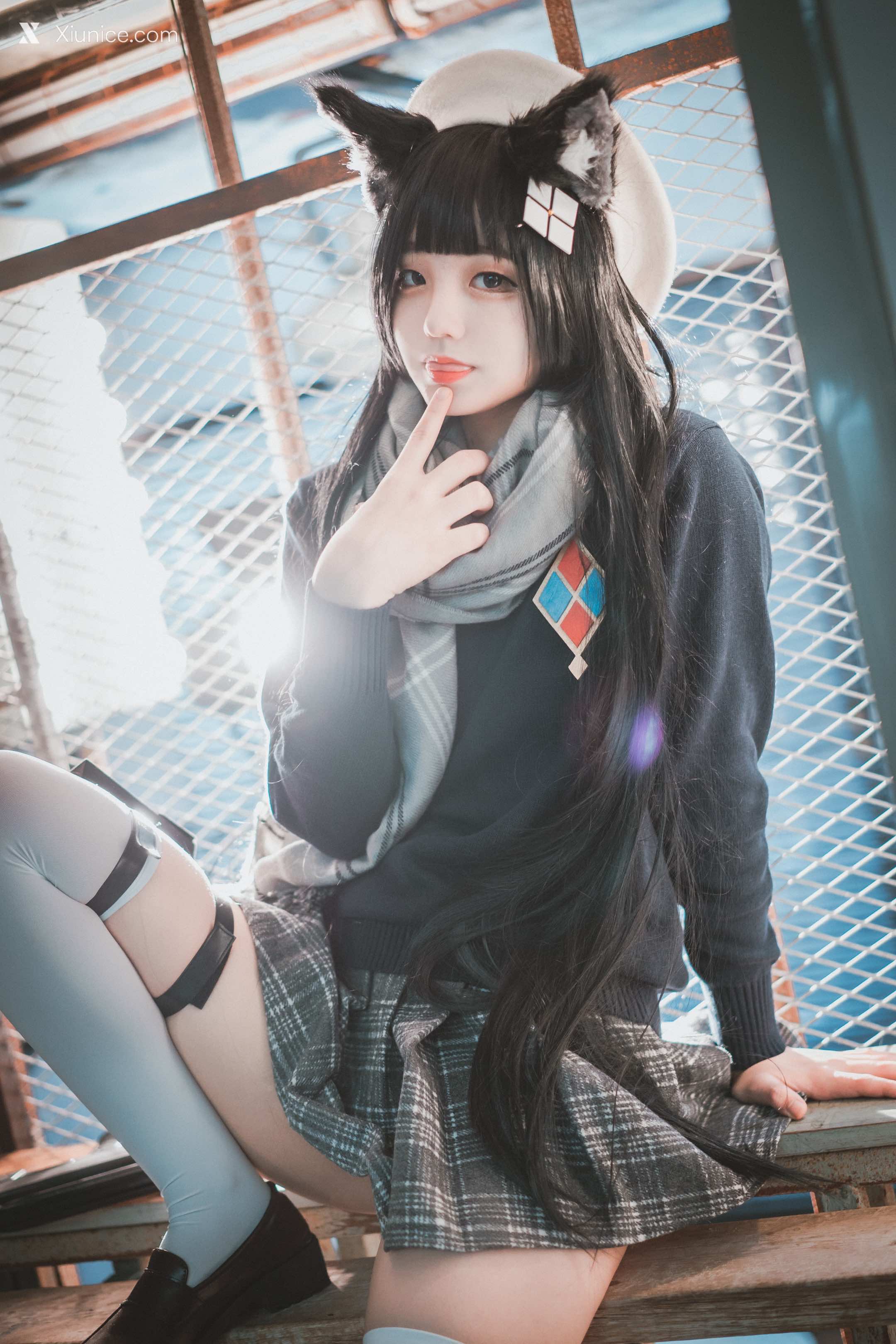 DJAWA Photo – Jeong Jenny (정제니) – “Girls’ Frontline – Type 95 (Pure White Graduation ver.)” 第11张