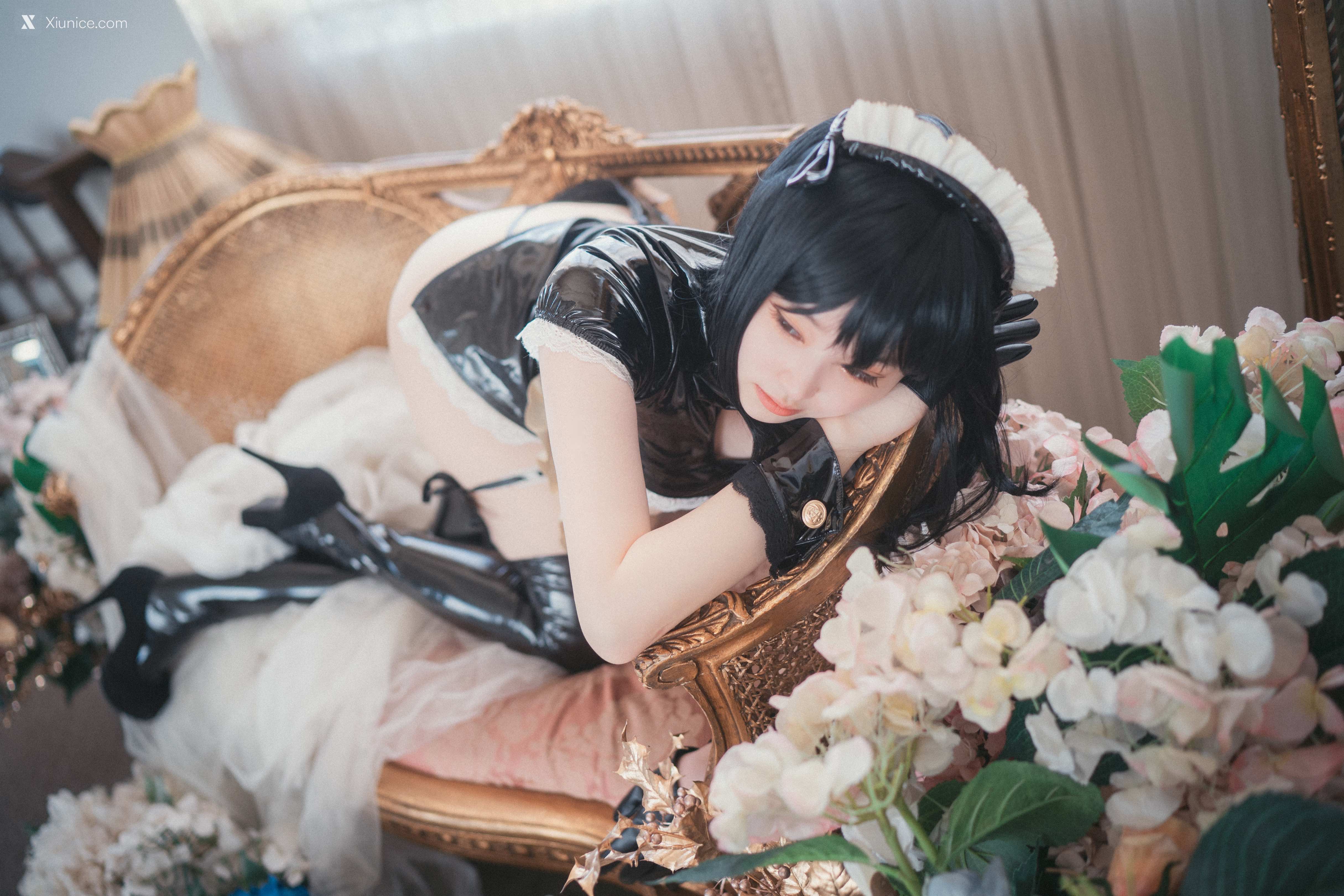 DJAWA Photo – Bambi (밤비) – Femme de Chambre en Latex 第46张