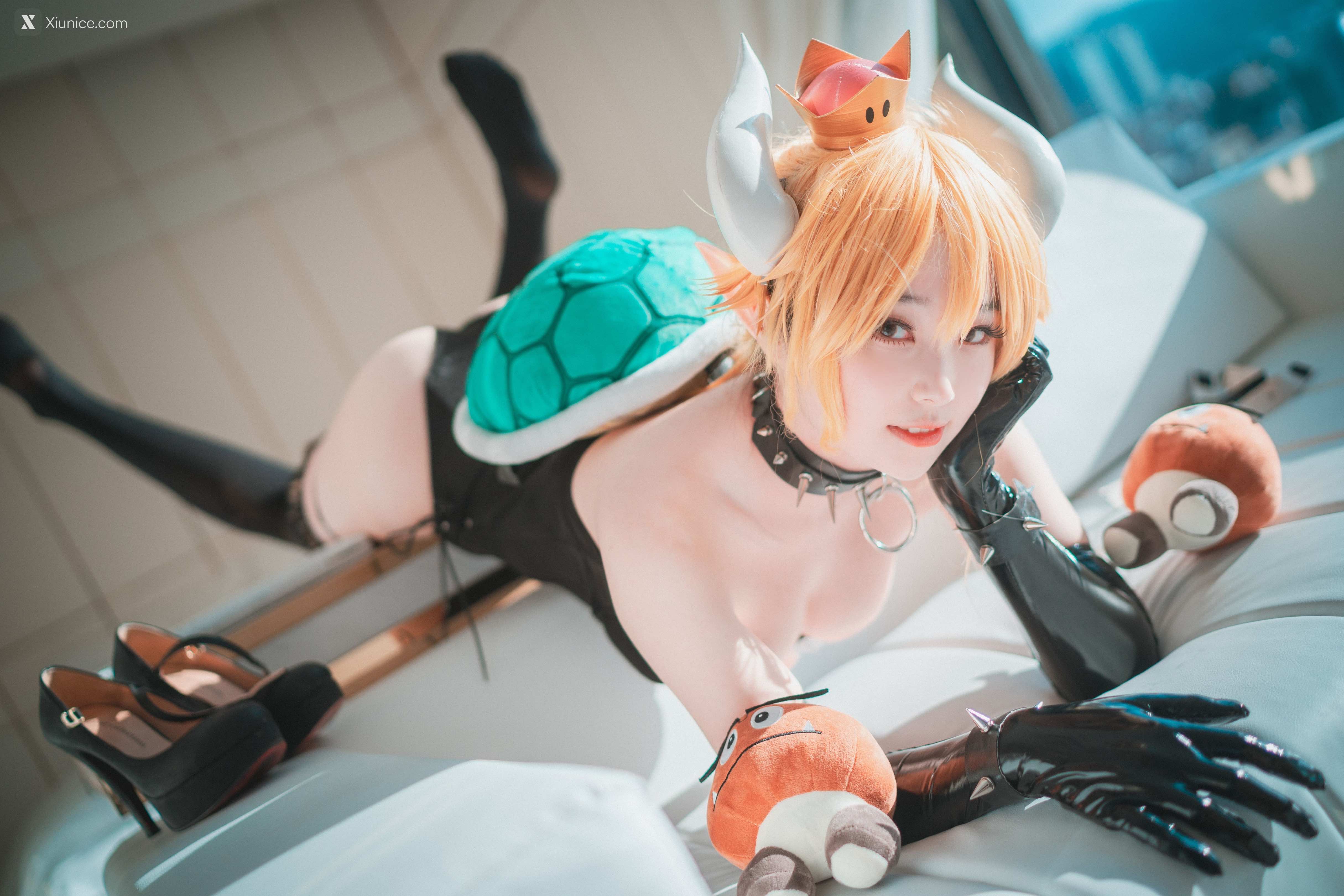 DJAWA Photo – Bambi (밤비) – Halloween with Bowsette (Super Mario Bros.) 第36张