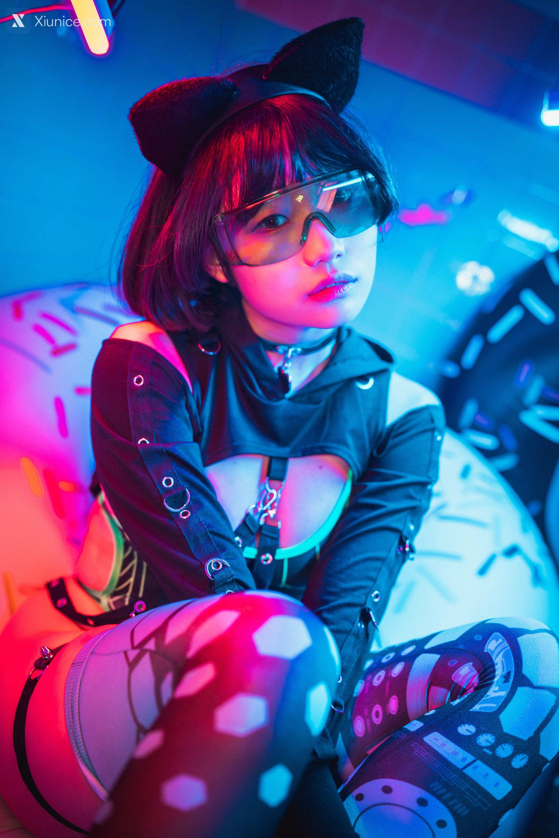 DJAWA Photo – Cyberpunk Girl – Mimmi (밈미) 第16张