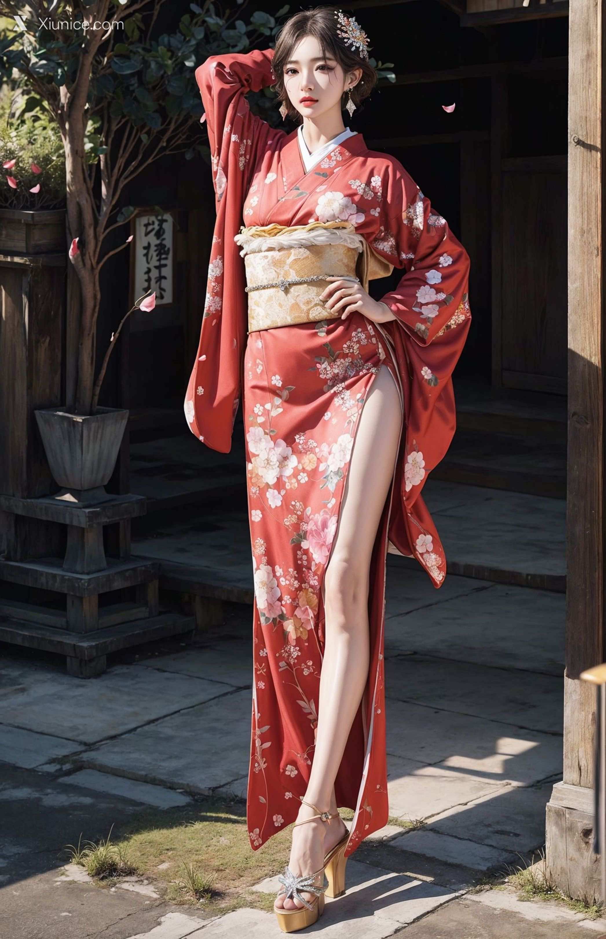 AI Girl – kaiysx作品 – kimono 第23张
