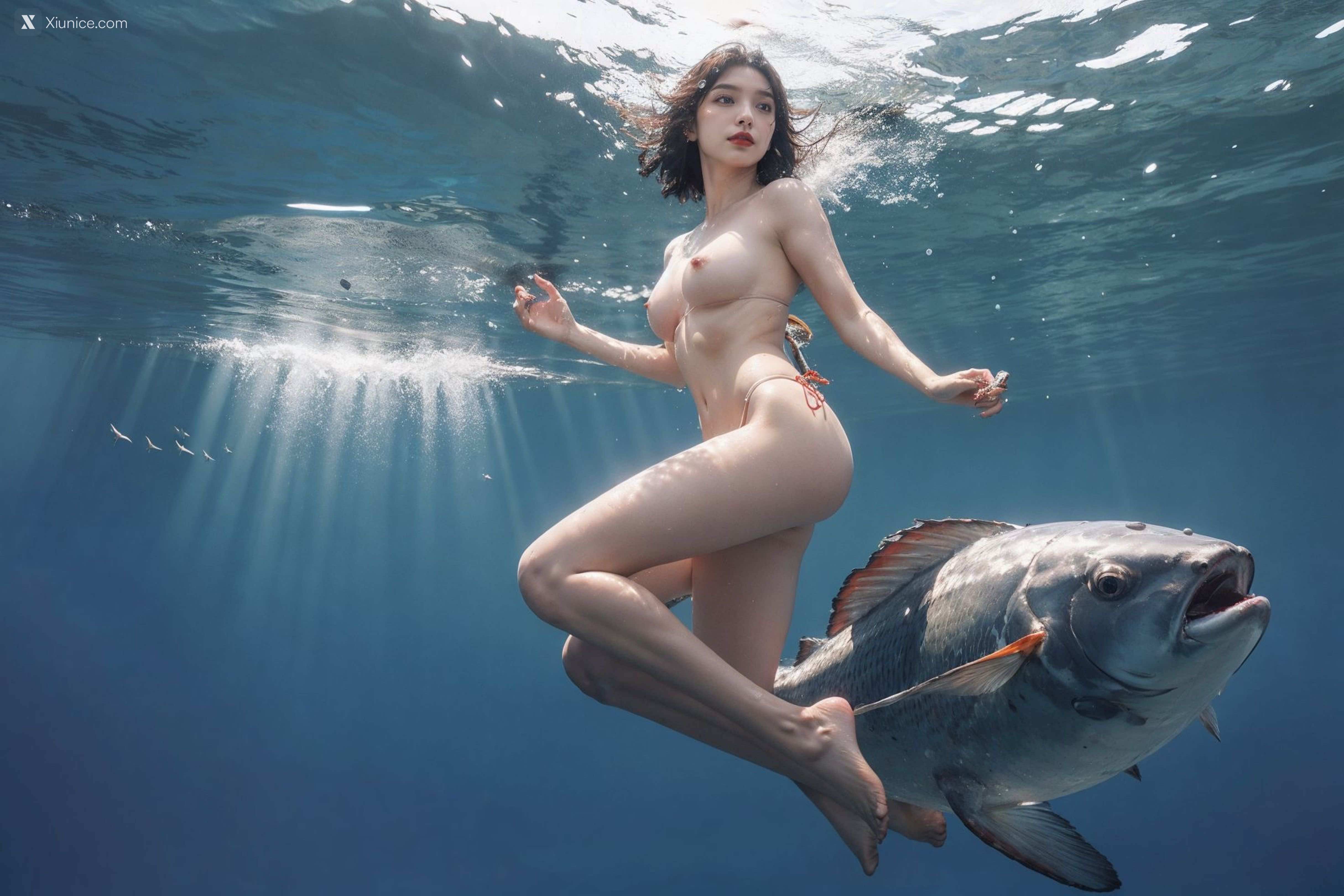AI Girl – kaiysx作品 – diving 第76张