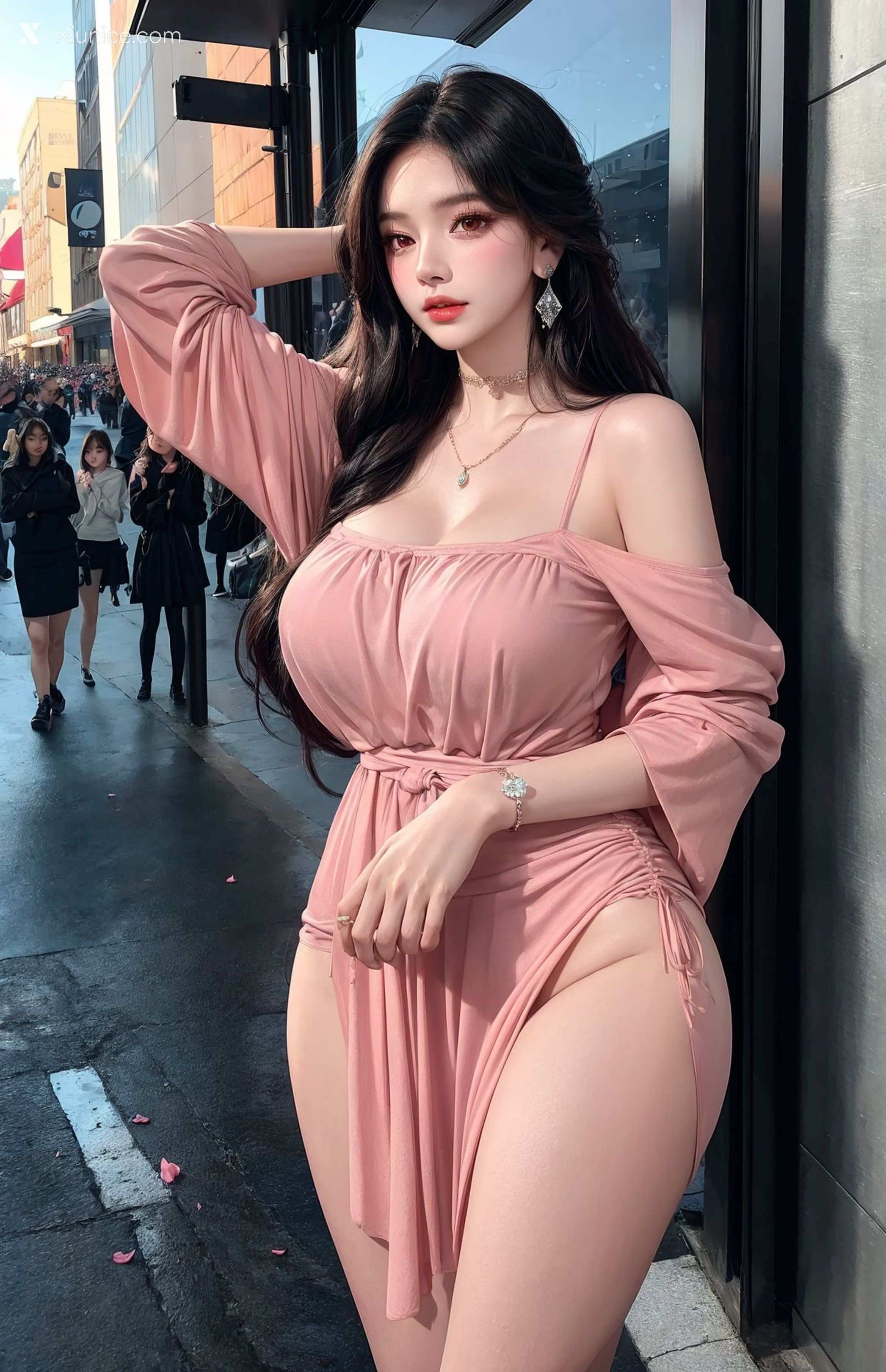 AI Girl – kaiysx作品 – Hip skirt 第11张