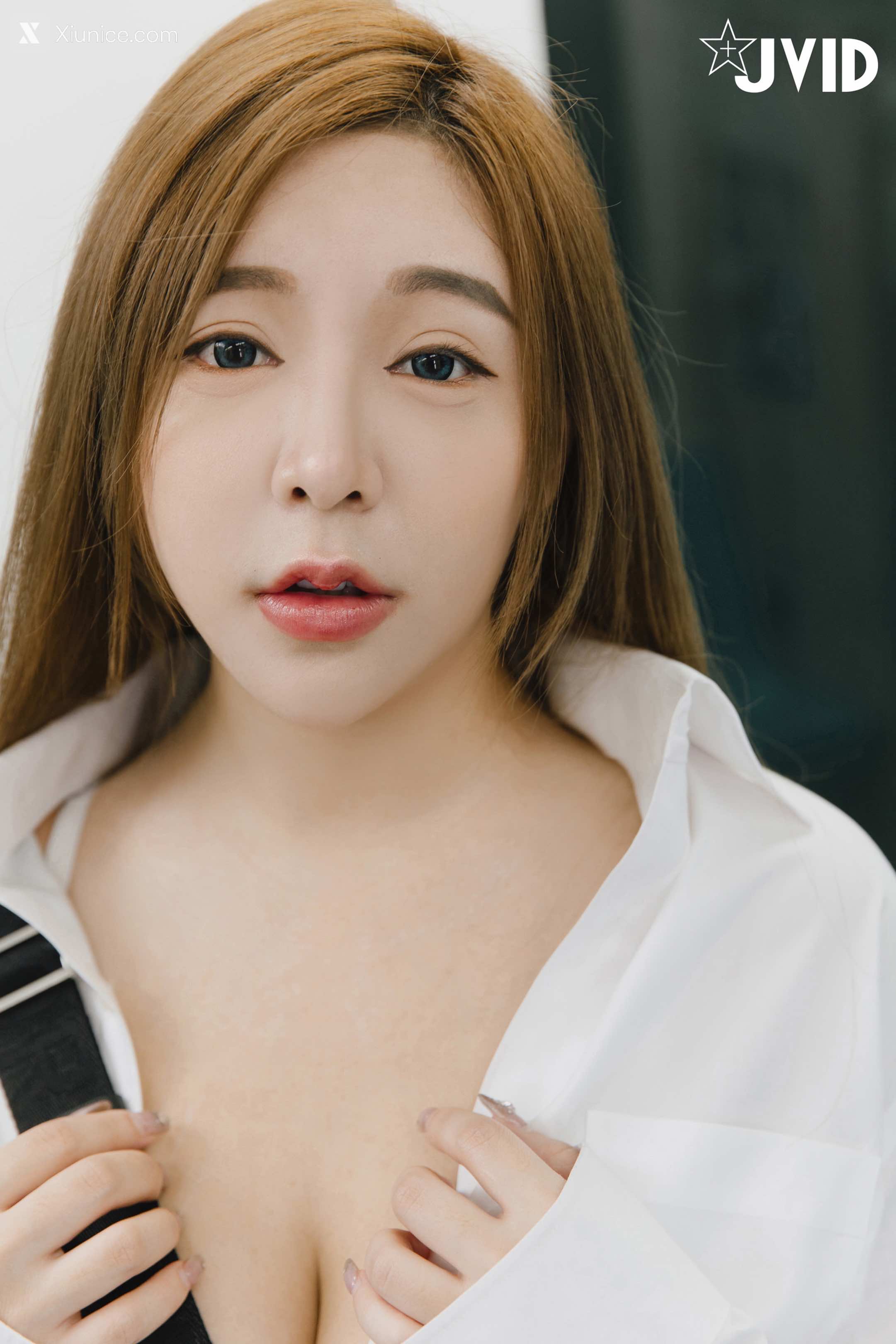 JVID – 本壘奈 – 捷運巧遇爆乳學生妹本壘奈 第40张