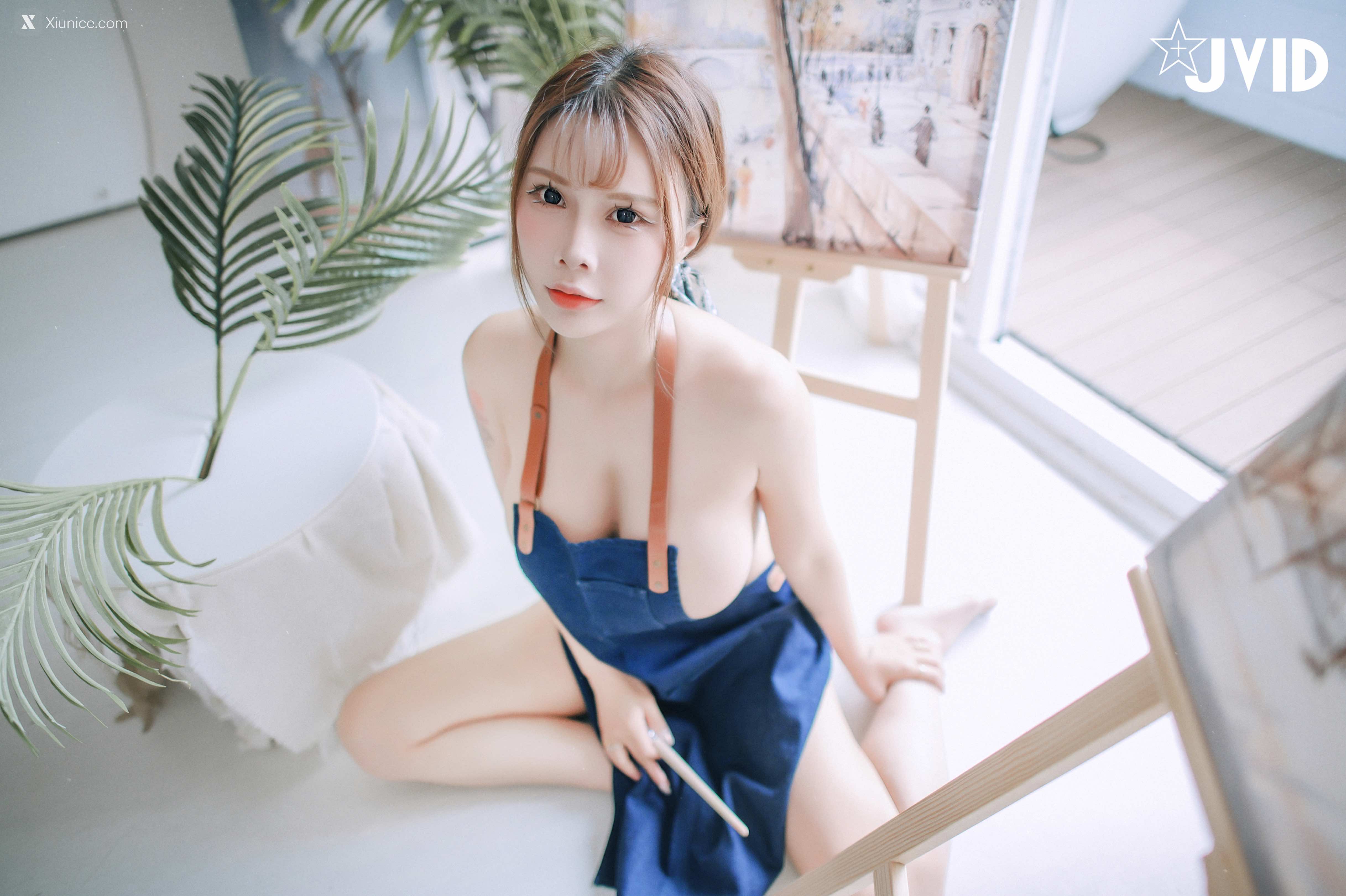 JVID – 艾妃 – 一手無法掌握「I級核彈」艾妃’ 禽色繪師の巨汝誘惑 第131张