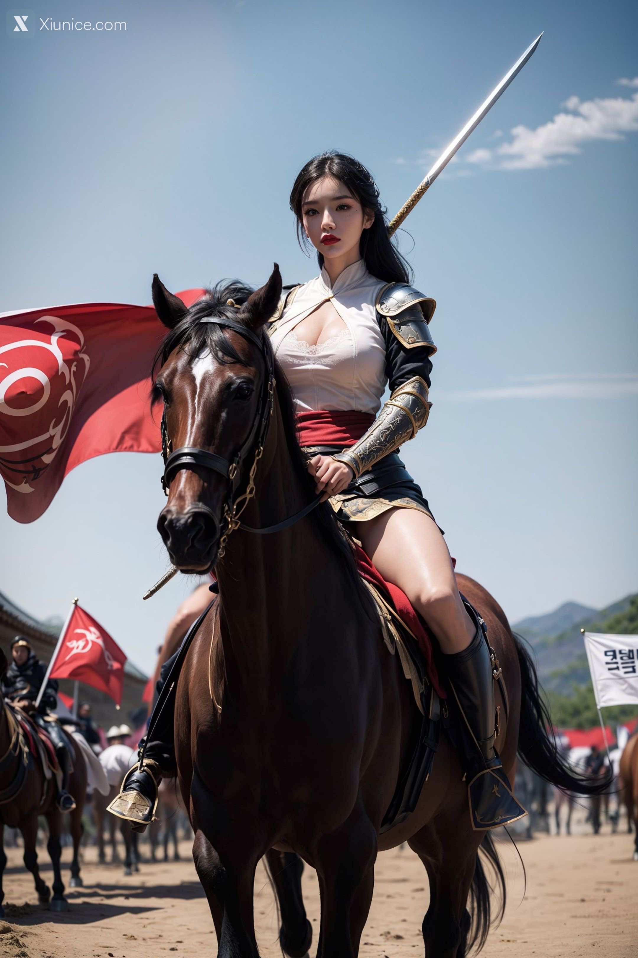 AI Girl – kaiysx作品 – Sexy female general 第8张