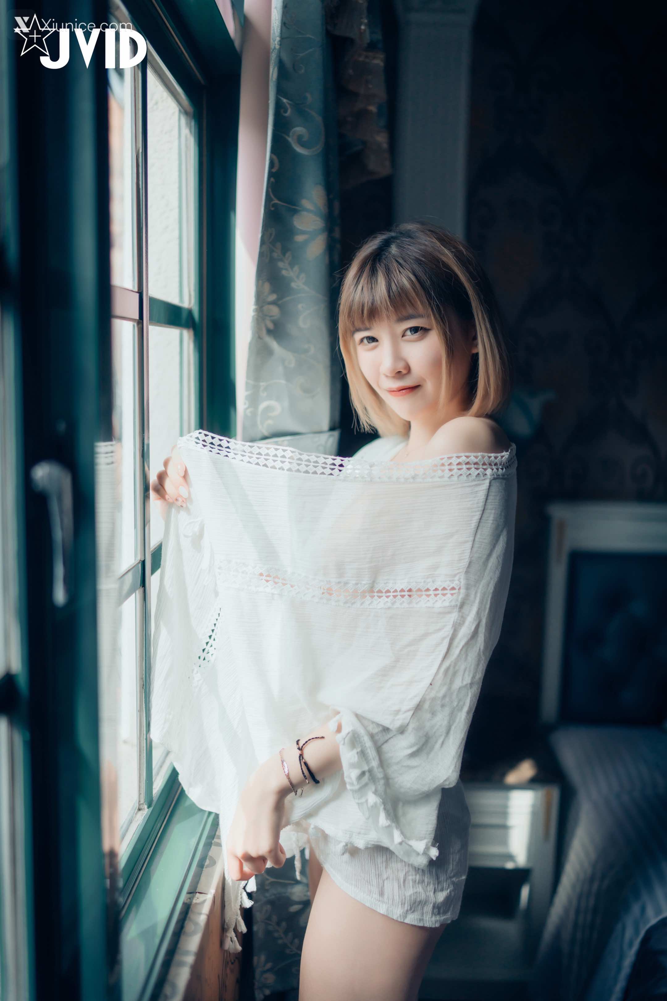 JVID – 果寶寶 – 與巨乳女友果寶寶開房間的全裸無碼寫真 第51张
