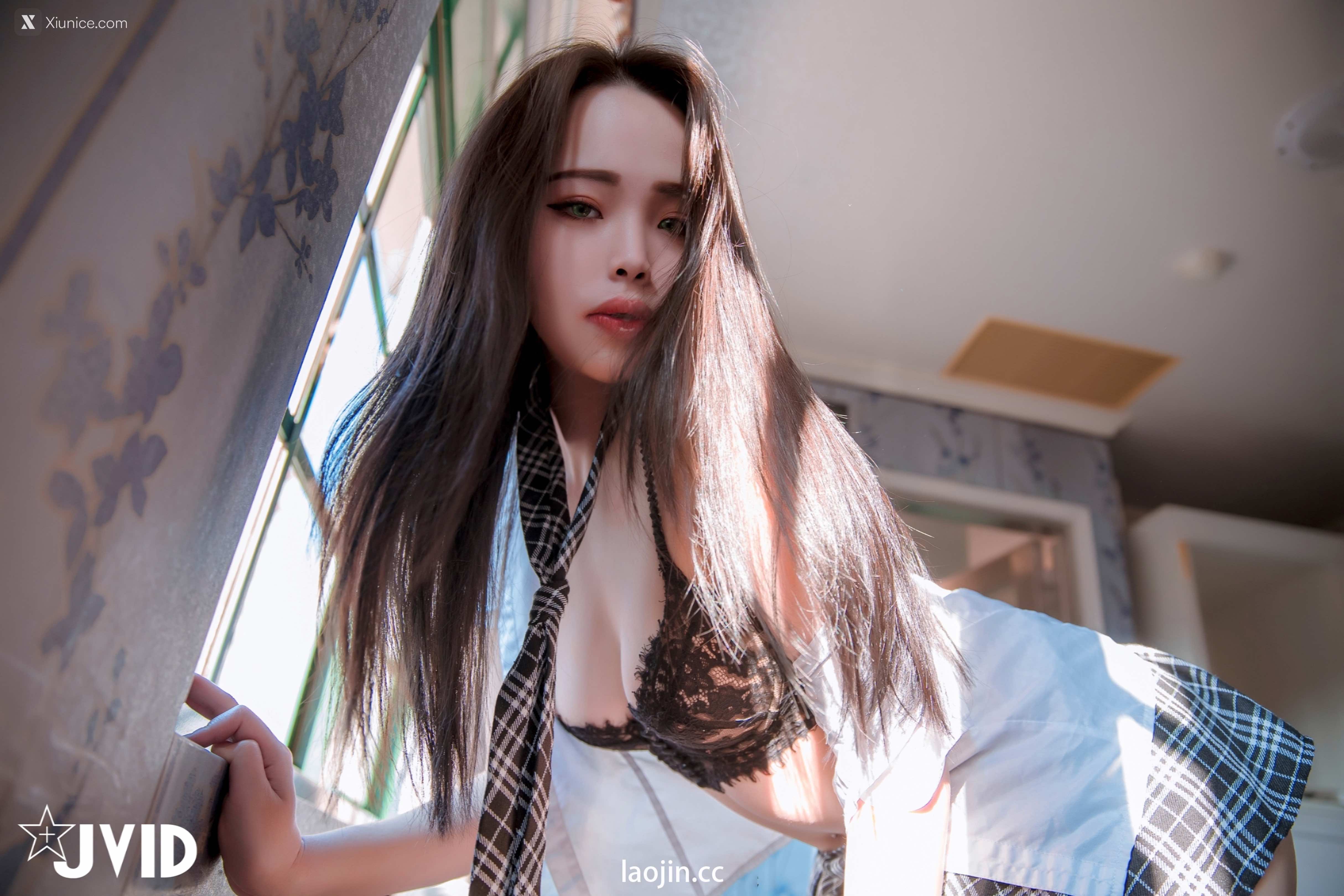 JVID – 里琳 – 【觸碰巨乳JK的猥褻色情指導】『里琳』我在輔導她作業的期間錄了一段我與她的視頻隔著校服撫摸她小穴就會變得 第15张